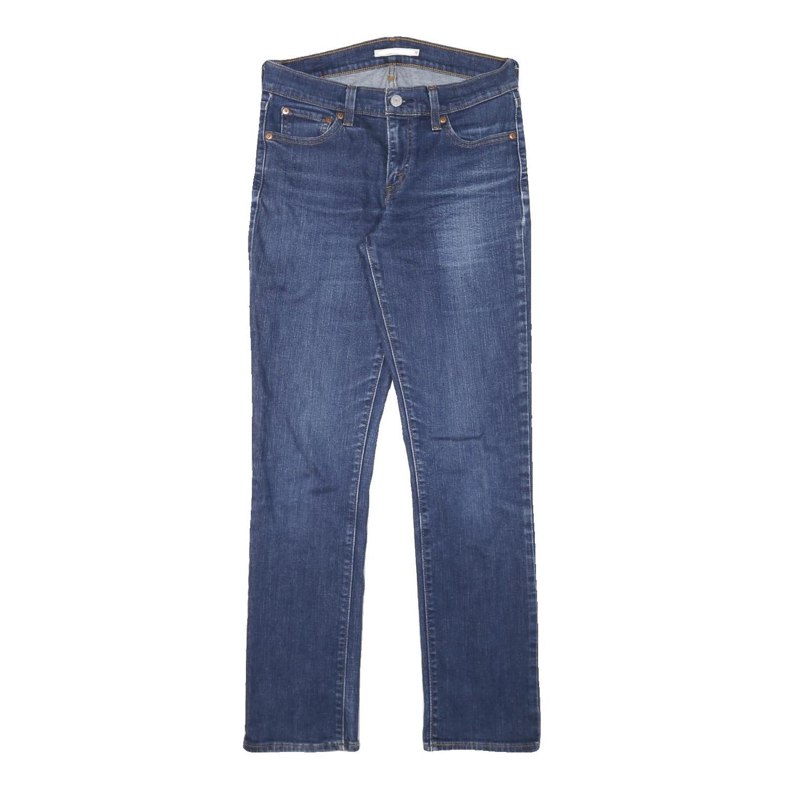 LEVI'S 414 Womens Jeans Blue Relaxed Straight Denim Medium W26 L30 Classic Fit Refurbished - N/A refurbished available on Cerqular
