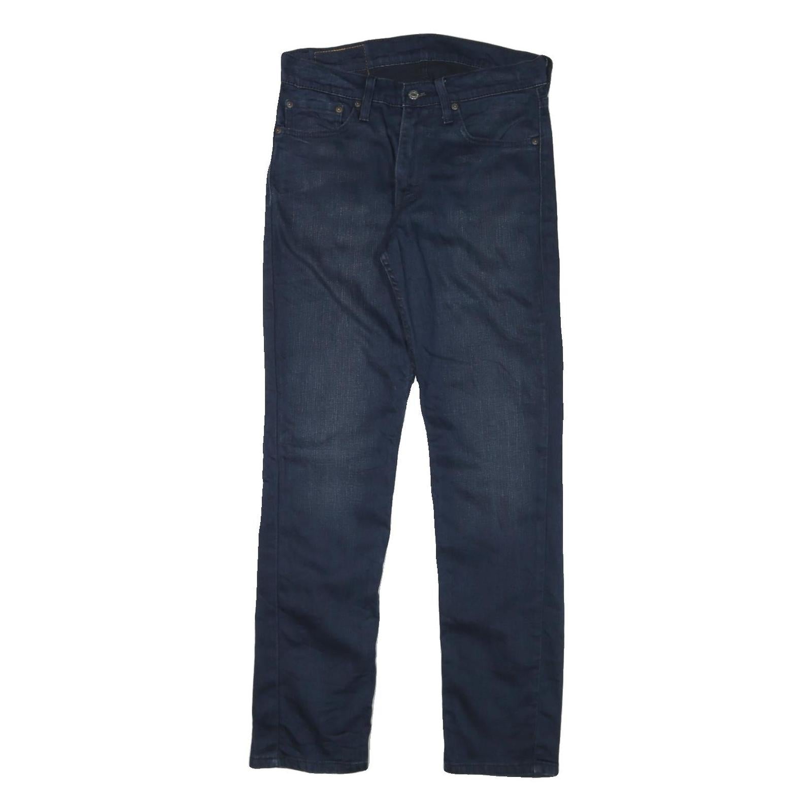 LEVI'S Mens Slim Blue Denim Dark Jeans W30 L31 Classic Cotton Blend Zip Refurbished - N/A refurbished available on Cerqular