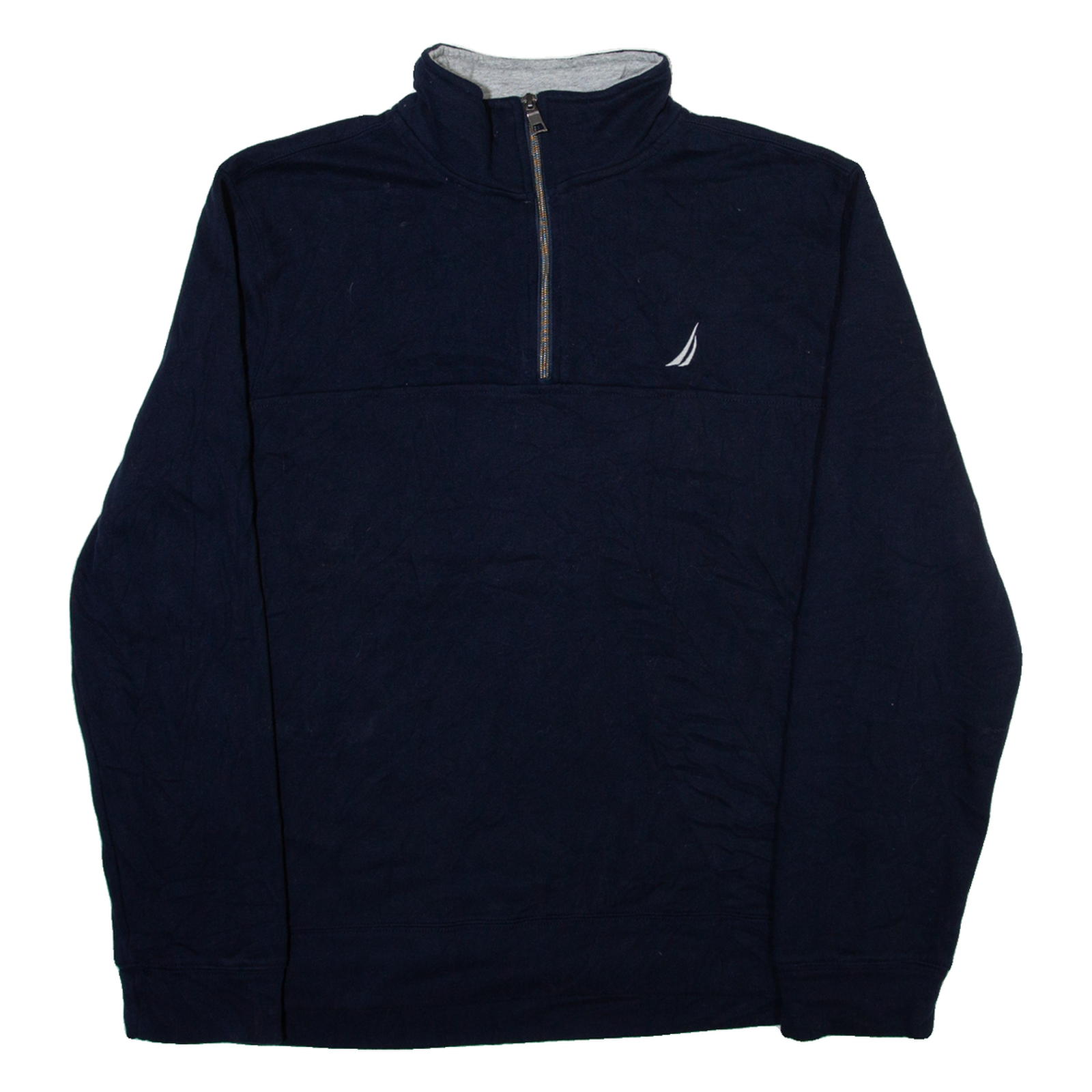 Buy NAUTICA Mens Sweatshirt Blue 1/4 Zip L Refurbished - $24.69 NAUTICA Mens Sweatshirt Blue 1/4 Zip L Refurbished - N/A refurbished available on Cerqular