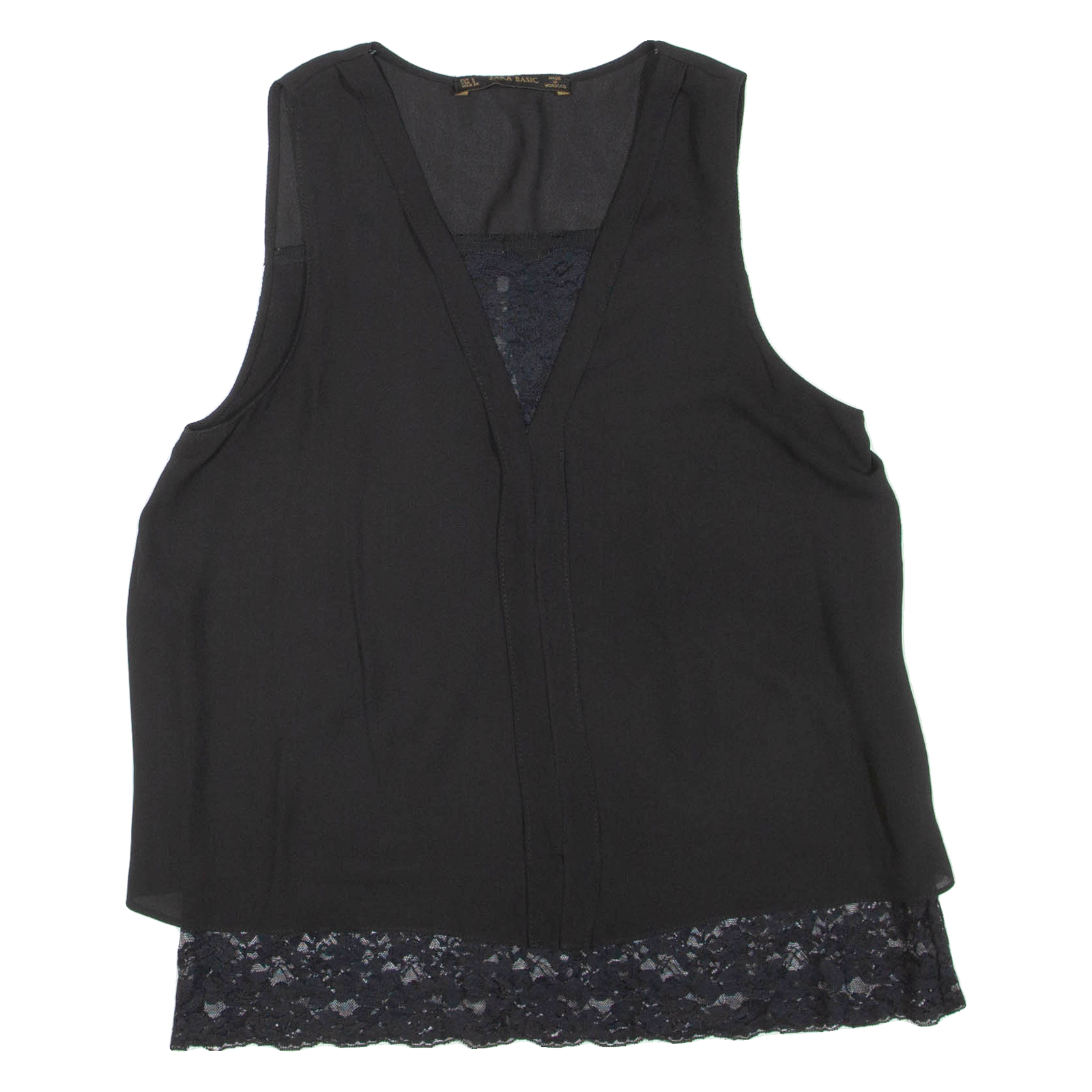 Buy ZARA Womens Printed Vest Black Sleeveless S Refurbished - $16.89 ZARA Womens Printed Vest Black Sleeveless S Refurbished - N/A refurbished available on Cerqular