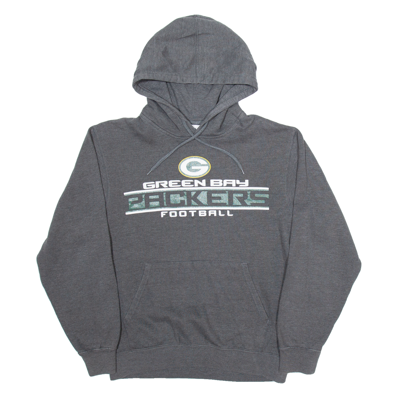 MAJESTIC Green Bay Packers Mens Grey Hoodie USA S Refurbished - N/A refurbished available on Cerqular