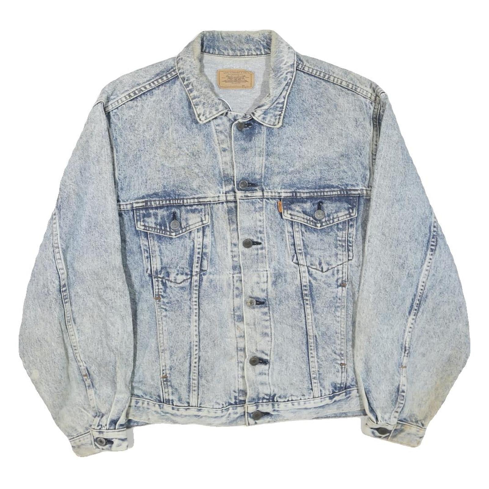 Buy LEVI'S Womens Blue Denim Jacket L Cotton Blend Button Closure Classic Refurbished - $51.99 LEVI'S Womens Blue Denim Jacket L Cotton Blend Button Closure Classic Refurbished - N/A refurbished available on Cerqular