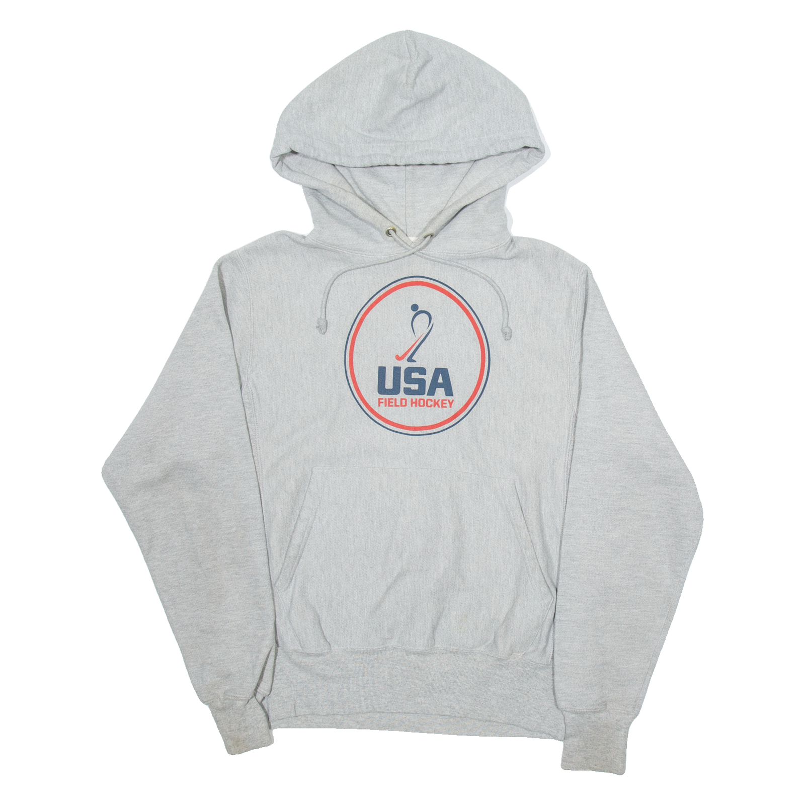 CHAMPION USA Field Hockey Mens Grey Hoodie USA S Refurbished - N/A refurbished available on Cerqular