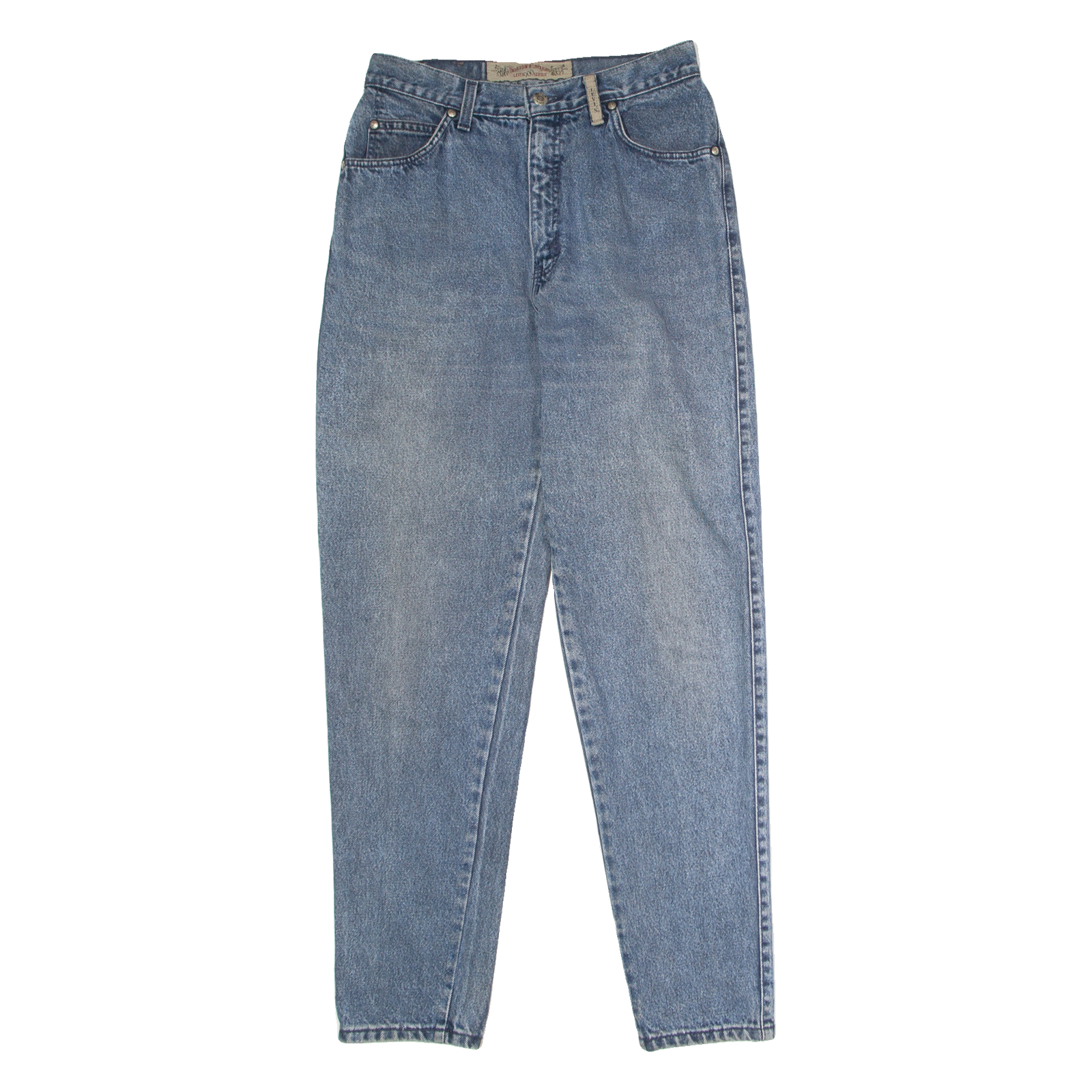 LEVI'S Womens Jeans Blue Regular Tapered 90s Stone Wash W28 L31 Refurbished - N/A refurbished available on Cerqular
