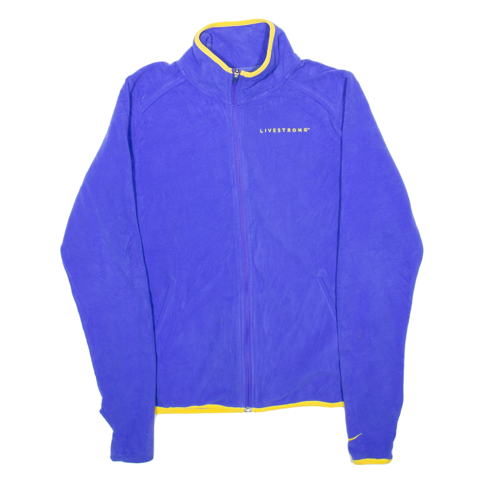 NIKE Livestrong Womens Fleece Jacket Purple M Refurbished - N/A refurbished available on Cerqular