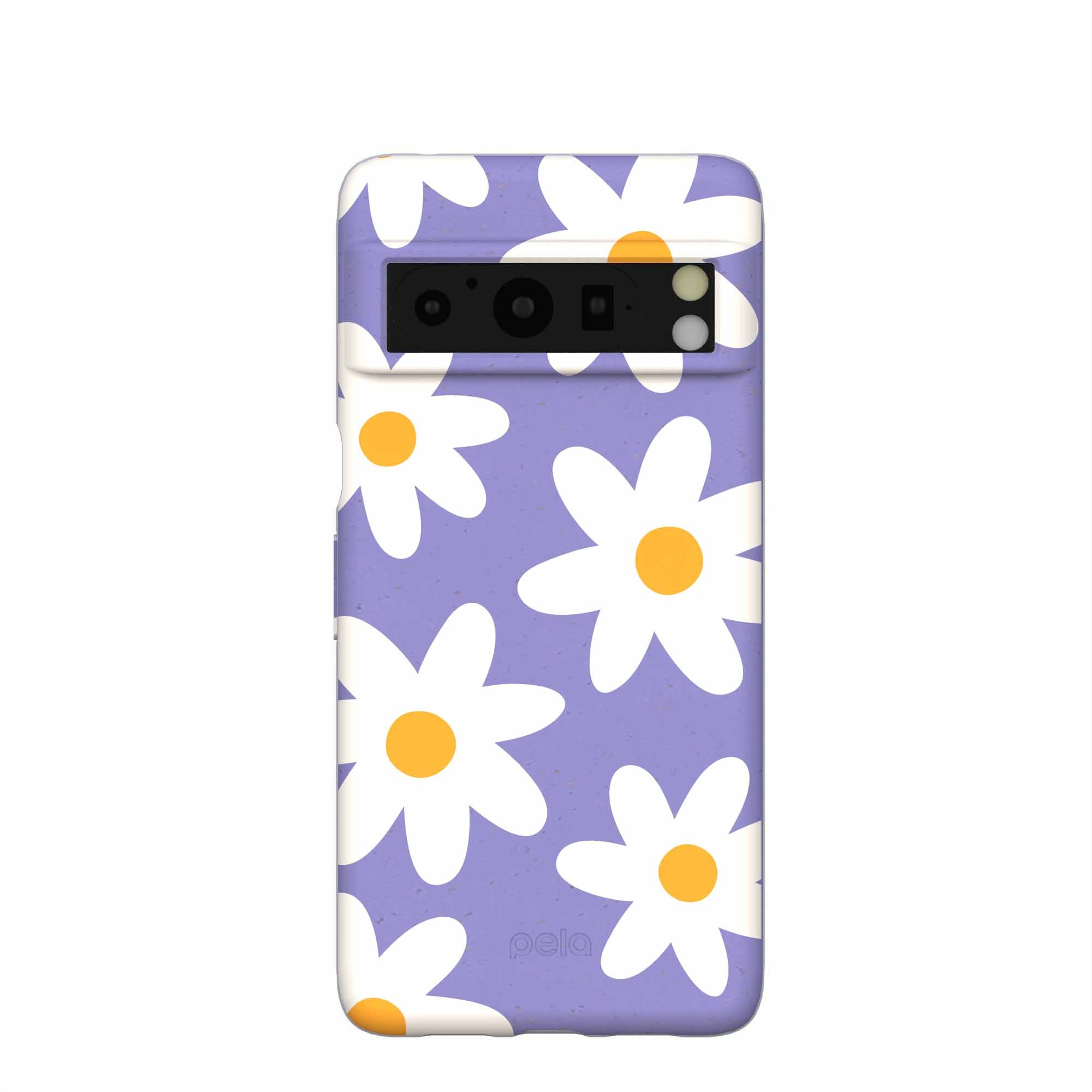 Lavender Daisy Google Pixel 8 Pro Case Refurbished - Pela Case refurbished available on Cerqular