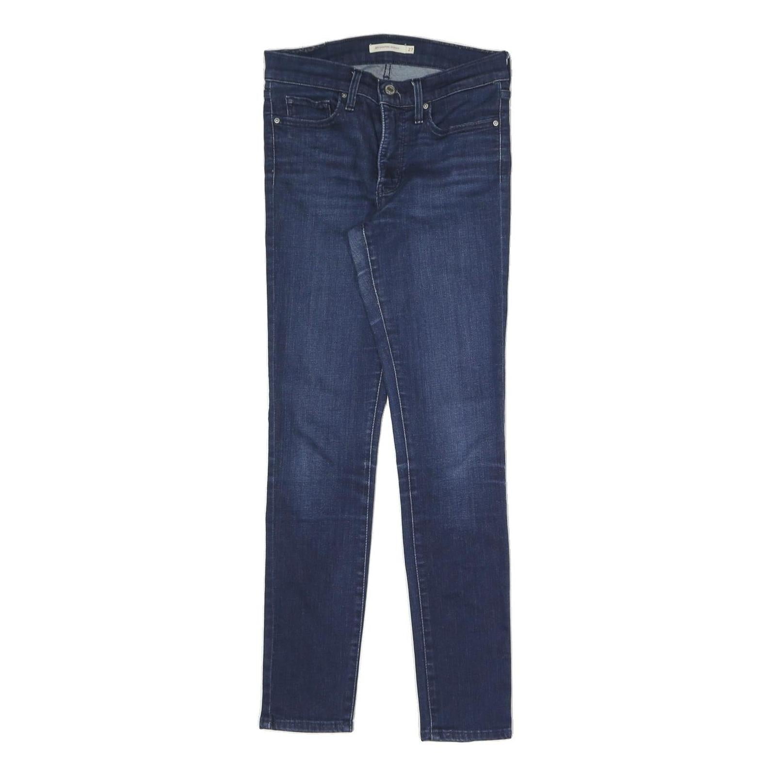 LEVI'S Womens Jeans Blue Slim Skinny Denim Medium W27 L29 Classic Stretch Refurbished - N/A refurbished available on Cerqular