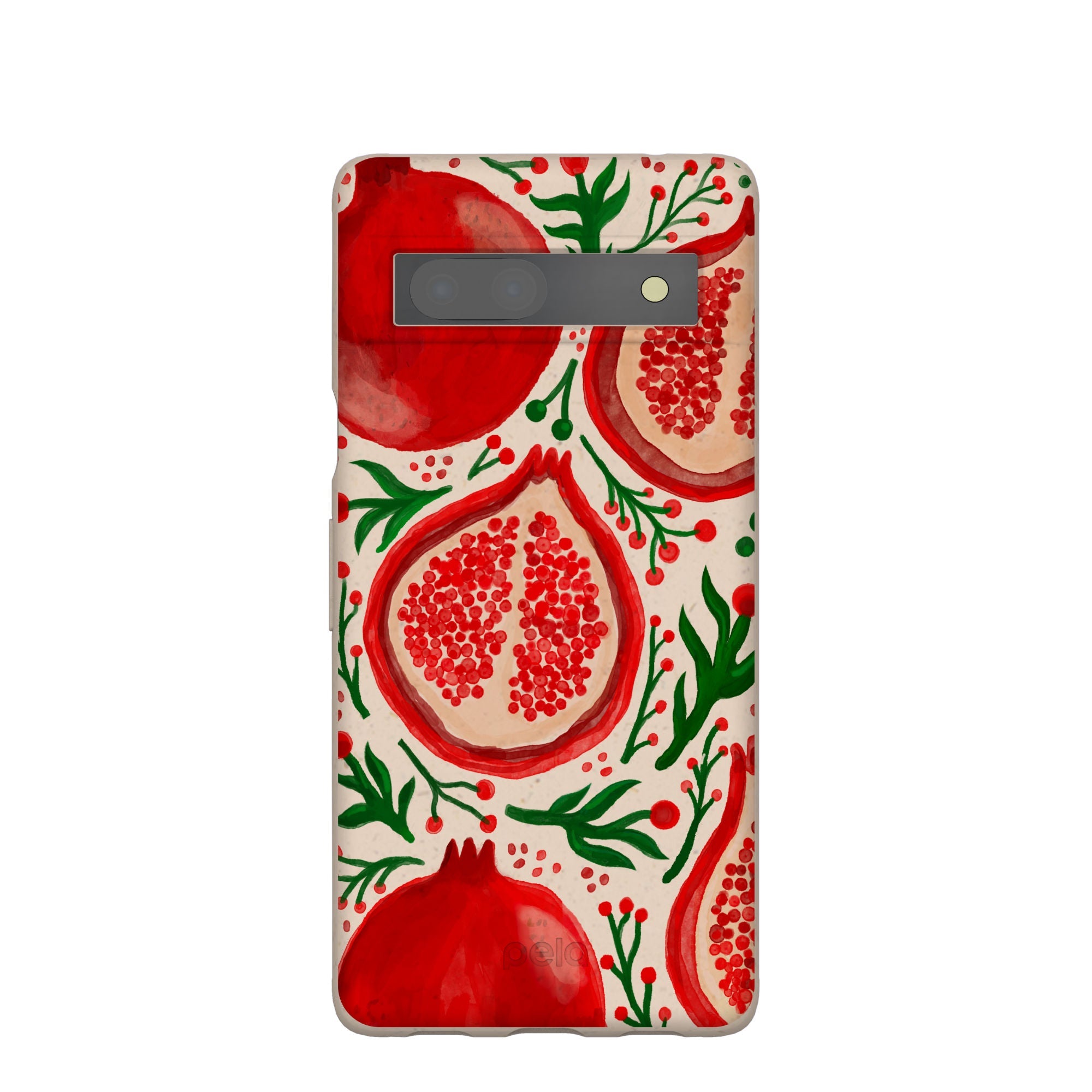 Seashell Pomegranate Cheer Google Pixel 7a Case Refurbished - Pela Case refurbished available on Cerqular