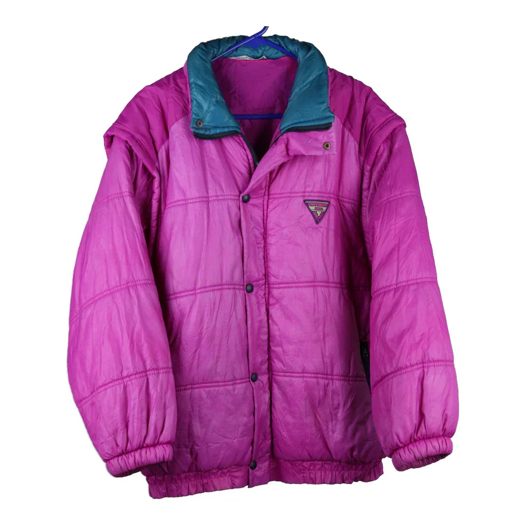 Brugi Puffer - Large Purple Polyester Refurbished - Thrifted (note: this is a term often used to describe second- refurbished available on Cerqular