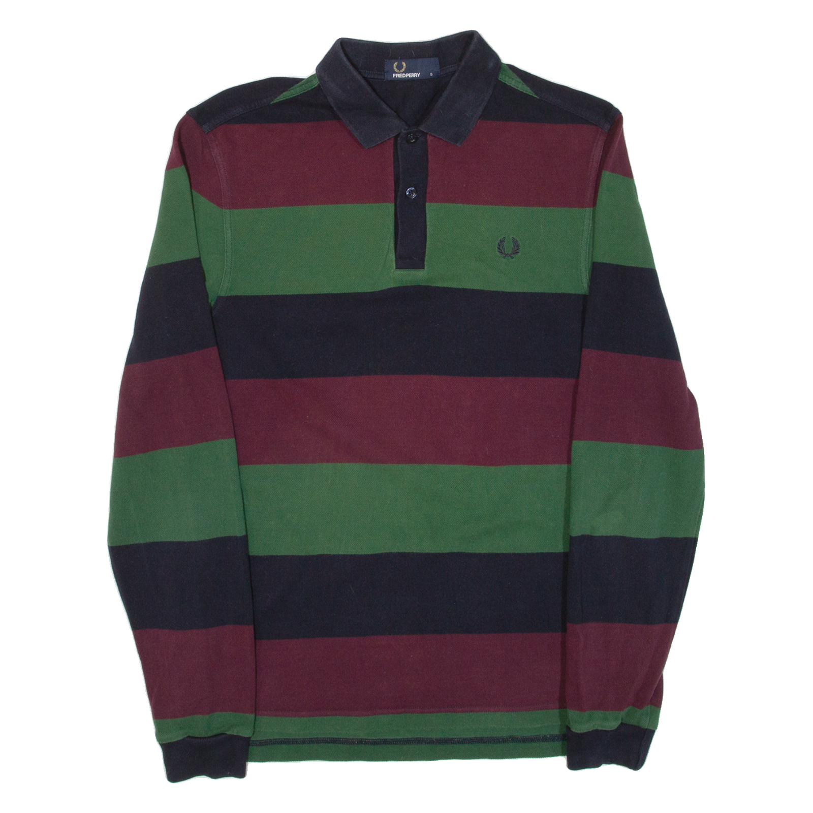 Buy FRED PERRY Mens Polo Shirt Blue Striped Long Sleeve S Refurbished - $67.59 FRED PERRY Mens Polo Shirt Blue Striped Long Sleeve S Refurbished - N/A refurbished available on Cerqular