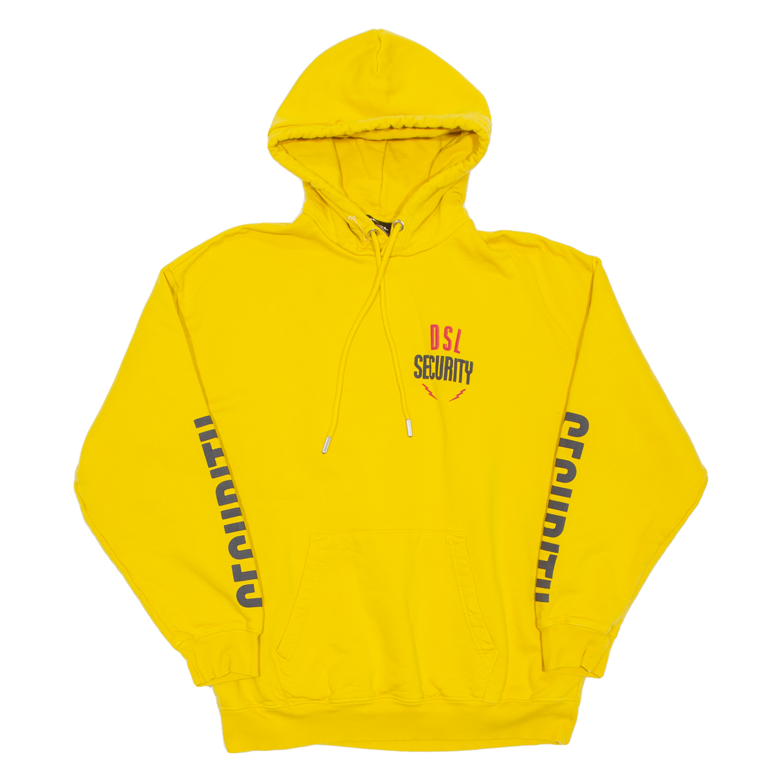 DIESEL Security Mens Yellow Hoodie M Refurbished - N/A refurbished available on Cerqular