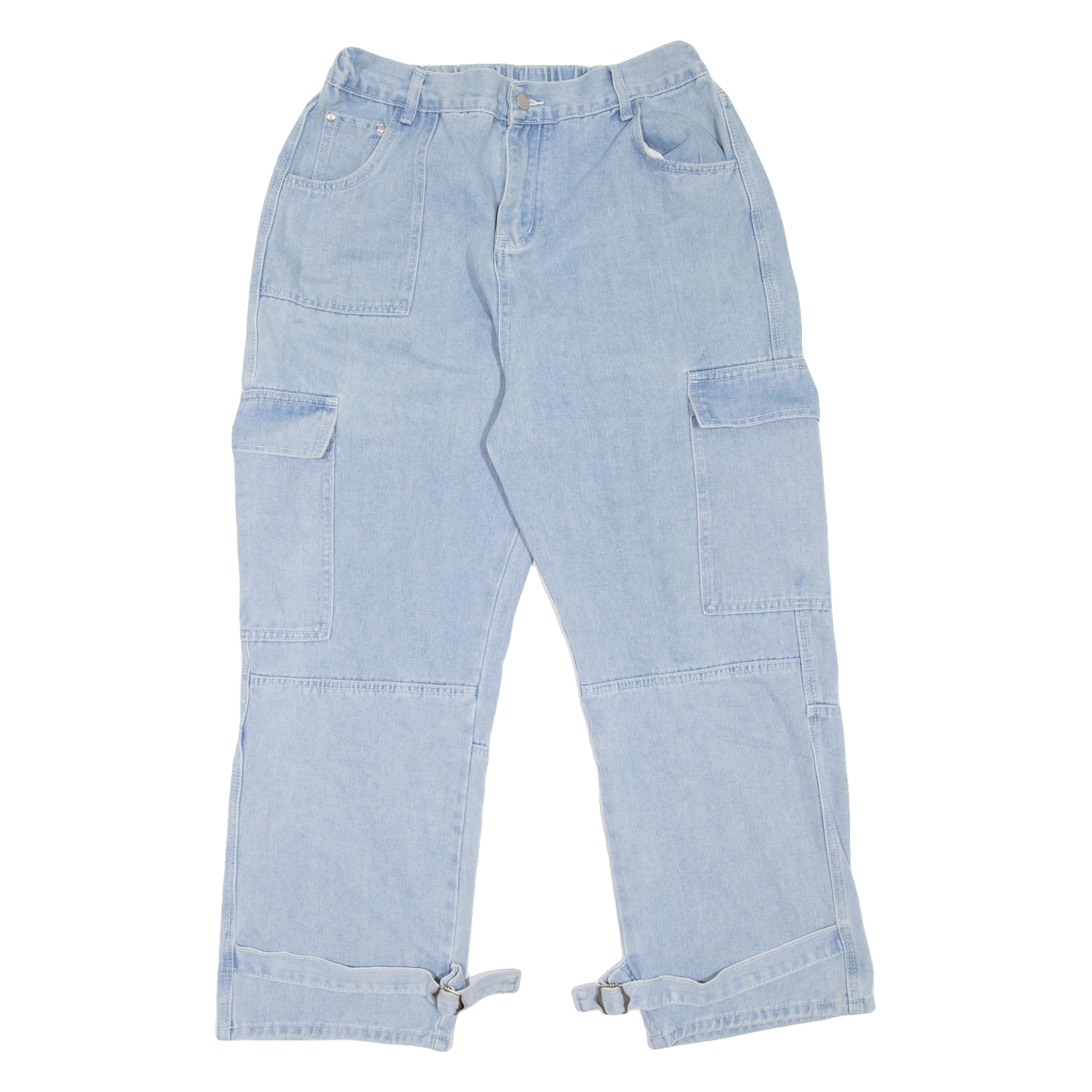 Cargo Style Womens Jeans Blue Relaxed Straight W30 L26 Refurbished - N/A refurbished available on Cerqular