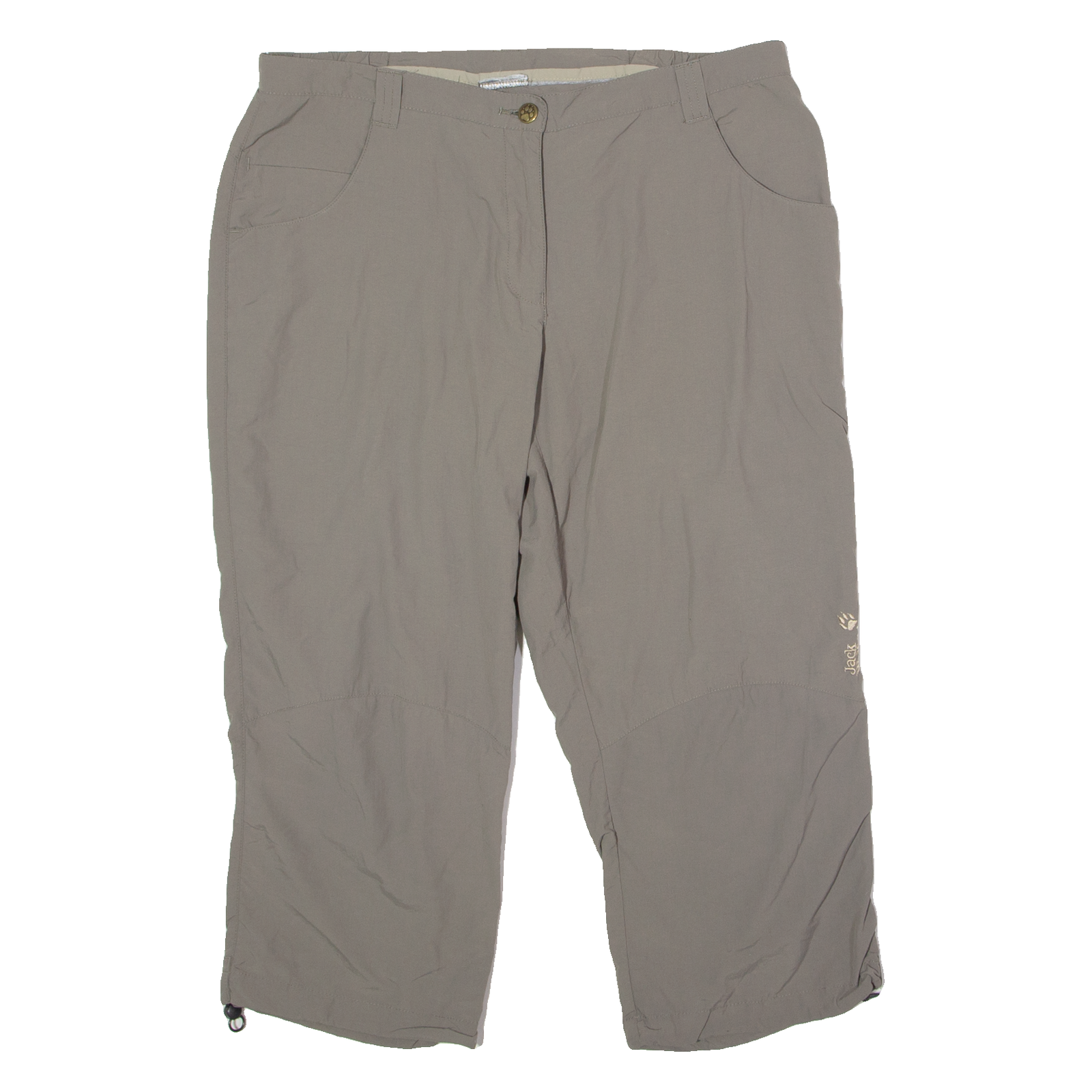 JACK WOLFSKIN Outdoor Womens Utility Shorts Grey L W34 Refurbished - N/A refurbished available on Cerqular