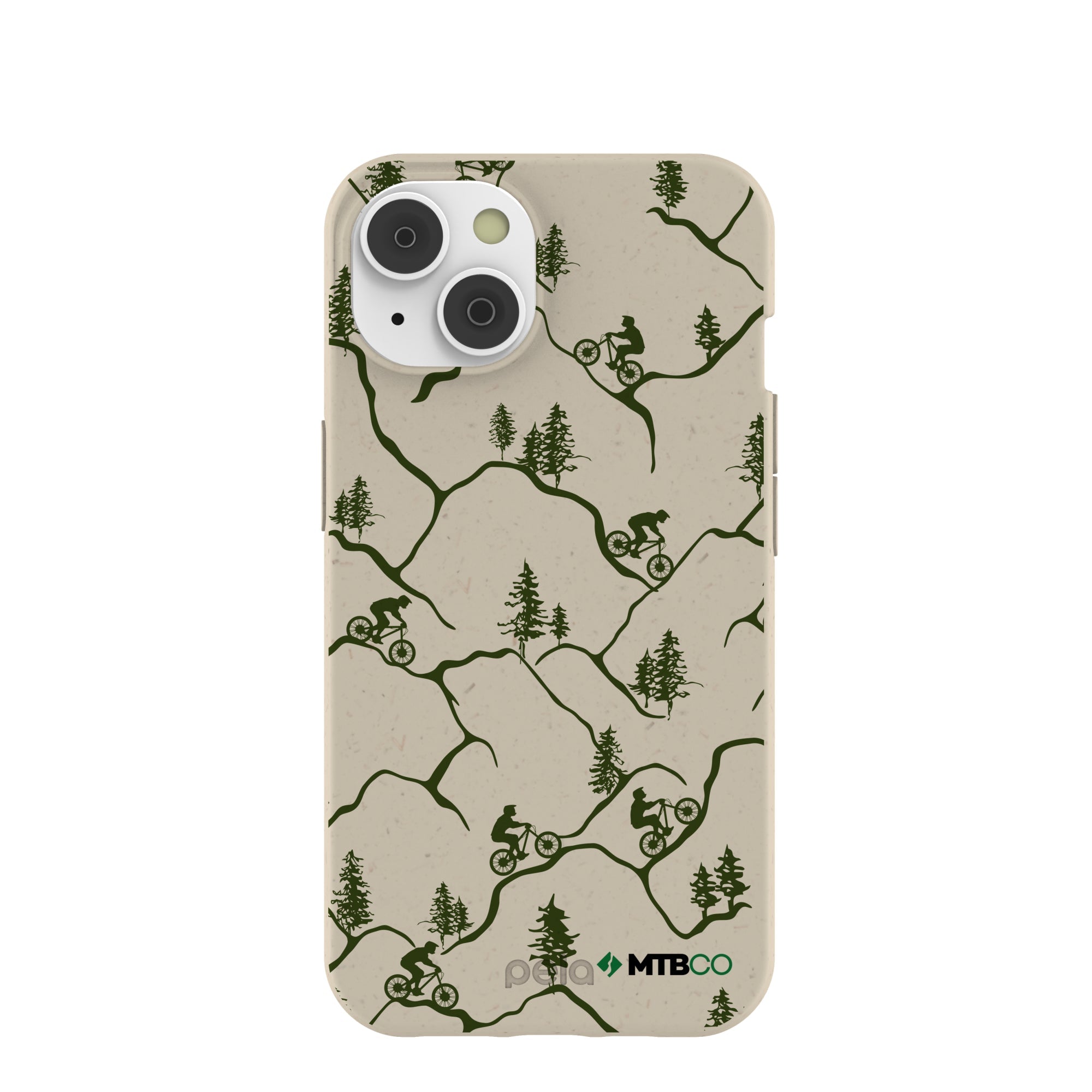London Fog Bike Trek MTBCO iPhone 14/16e Case Refurbished - Pela Case refurbished available on Cerqular