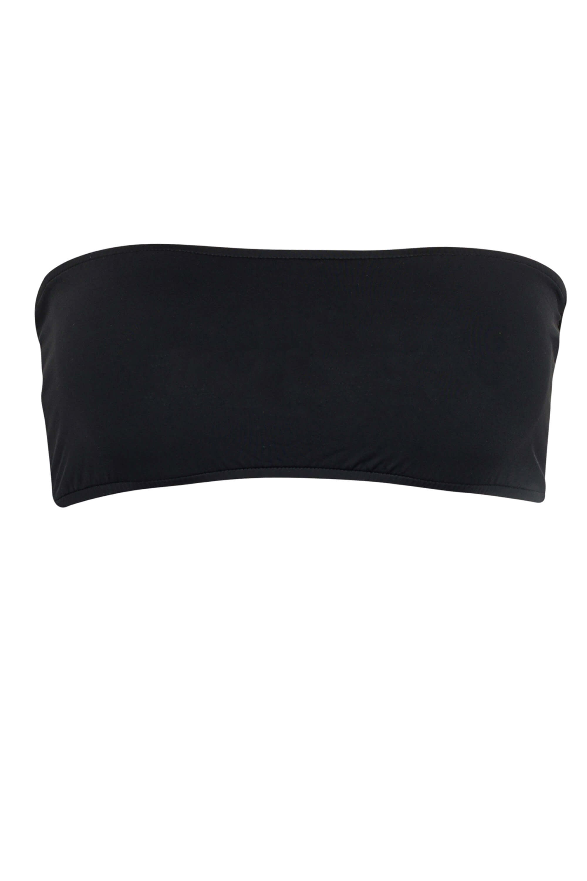 Giovanna Bandeau Bikini Top Black | Size: Small Refurbished - Sauipe Swim refurbished available on Cerqular