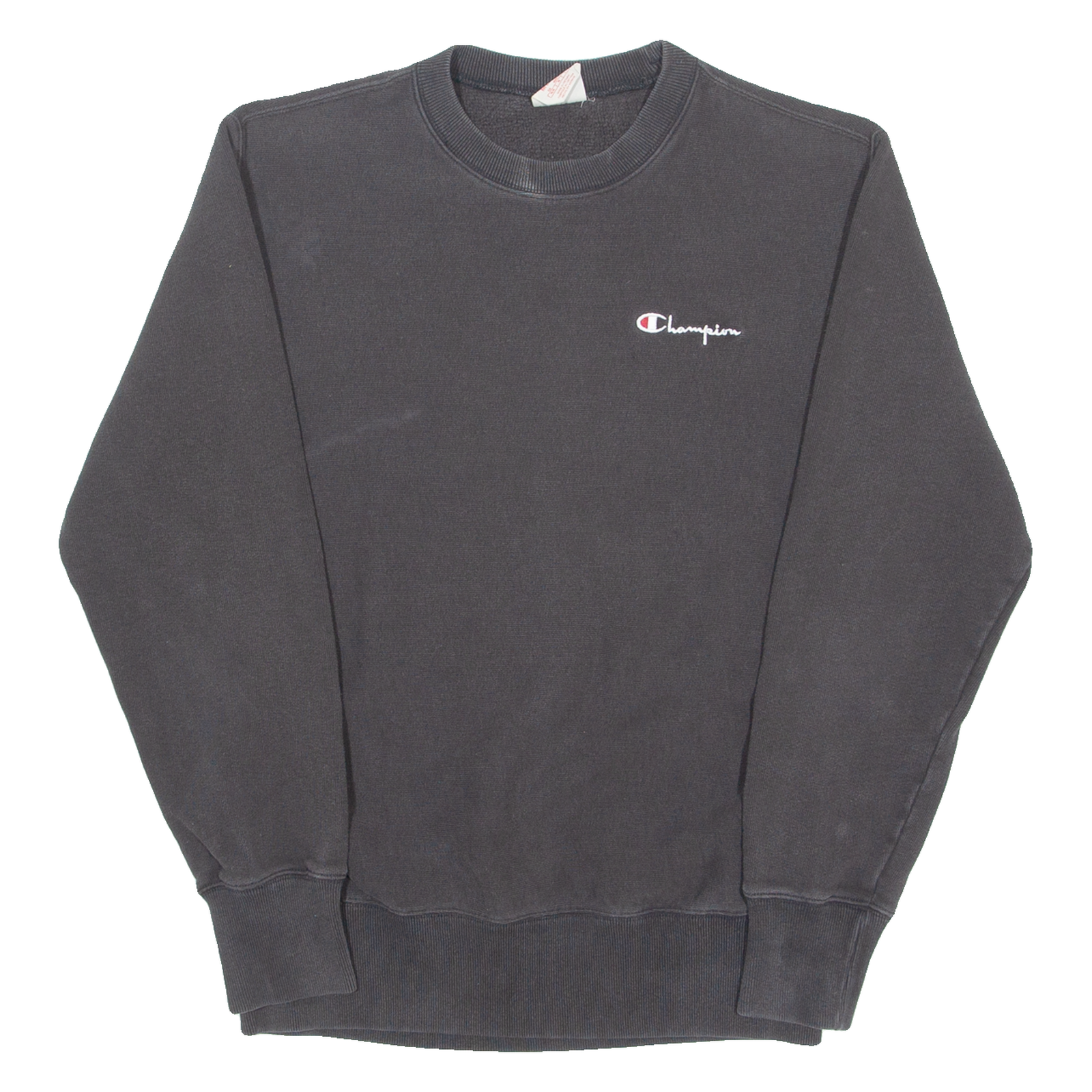 CHAMPION REVERSE WEAVE Mens Sweatshirt Black Crewneck M Refurbished - N/A refurbished available on Cerqular