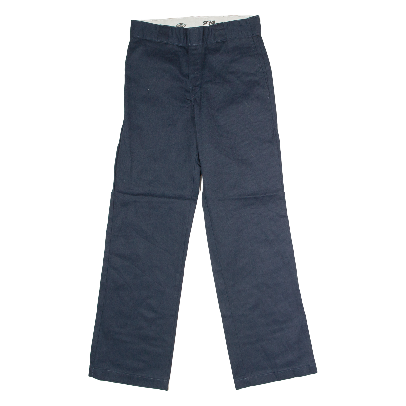 DICKIES 874 Workwear Mens Twill Trousers Blue Classic Straight W28 L30 Refurbished - N/A refurbished available on Cerqular