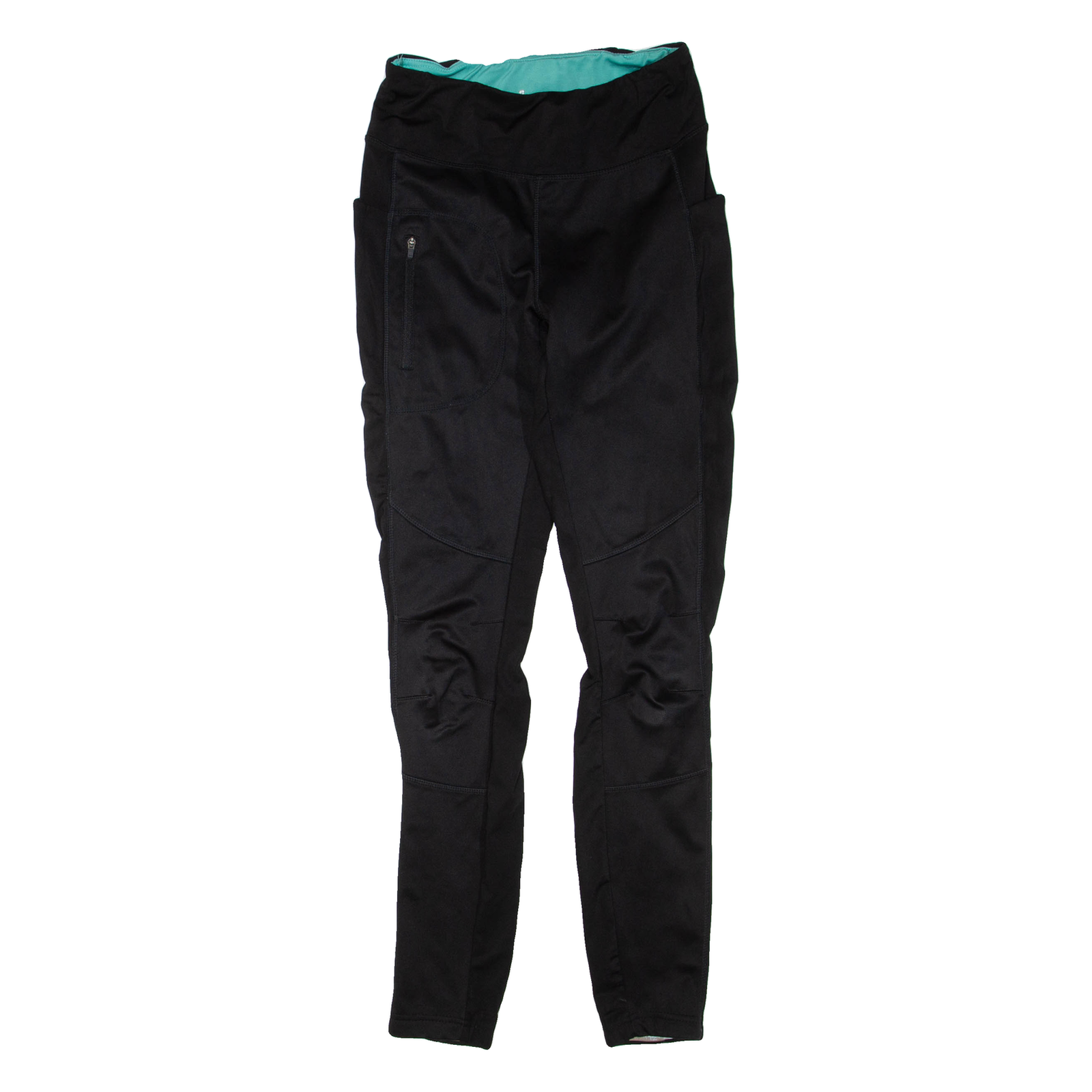NIKE Mens Leggings Black Skinny L W24 L30 Refurbished - N/A refurbished available on Cerqular