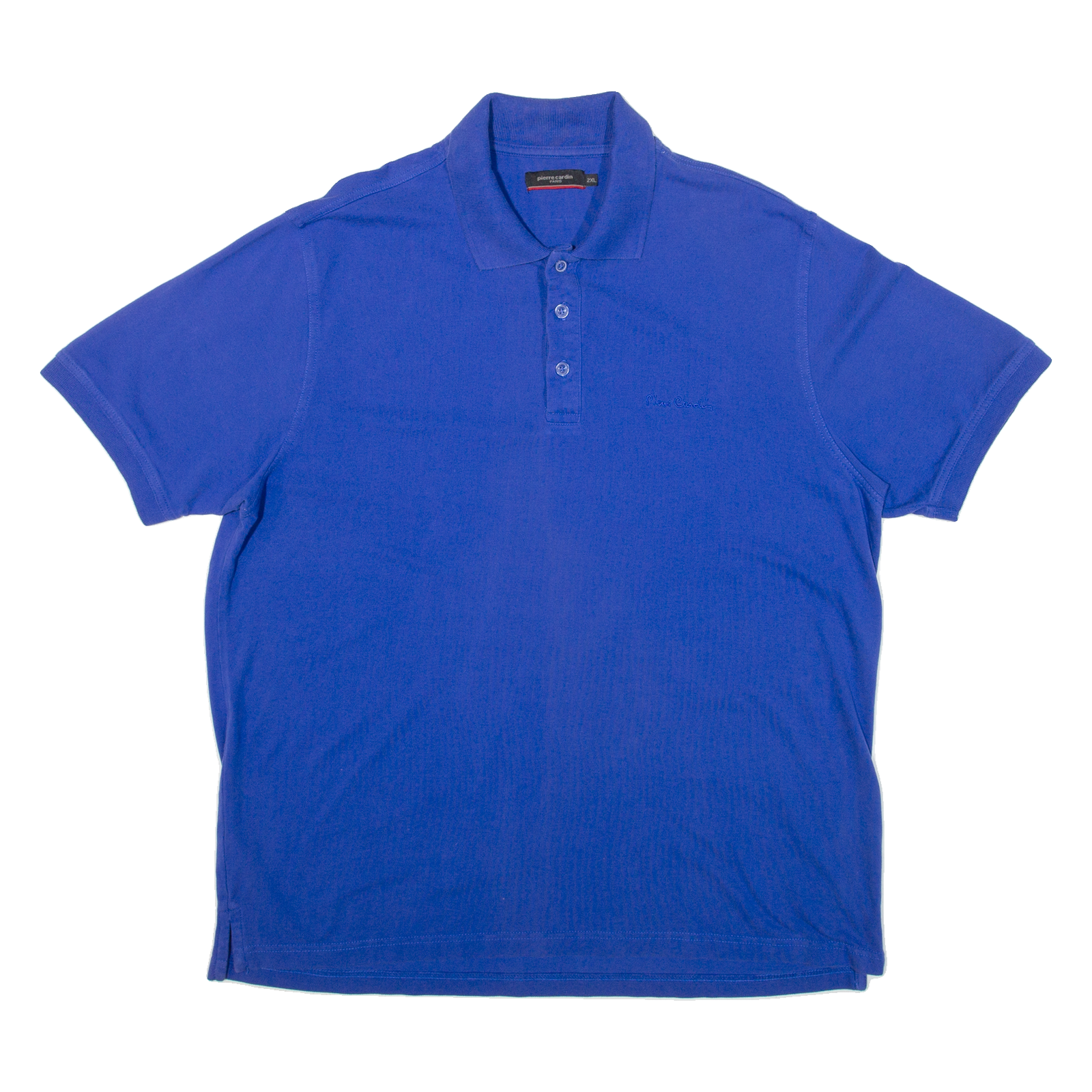 PIERRE CARDIN Mens Polo Shirt Blue 2XL Refurbished - N/A refurbished available on Cerqular