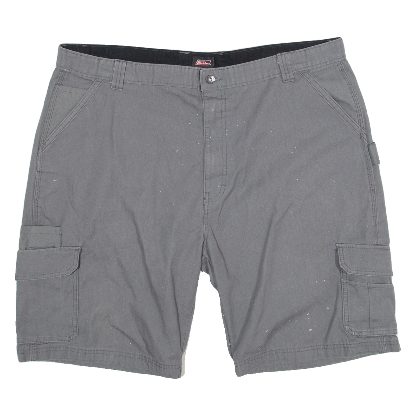 DICKIES Mens Cargo Shorts Grey 2XL W42 Refurbished - N/A refurbished available on Cerqular