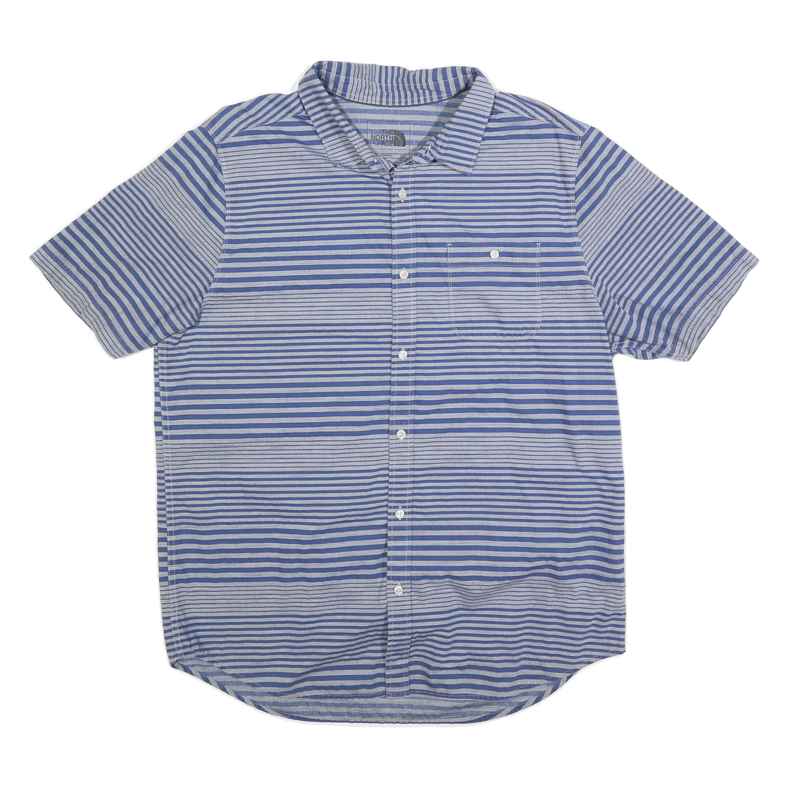 Buy THE NORTH FACE Mens Blue Striped Shirt XL Cotton Blend Casual Summer Button Down Refurbished - $31.19 THE NORTH FACE Mens Blue Striped Shirt XL Cotton Blend Casual Summer Button Down Refurbished - N/A refurbished available on Cerqular