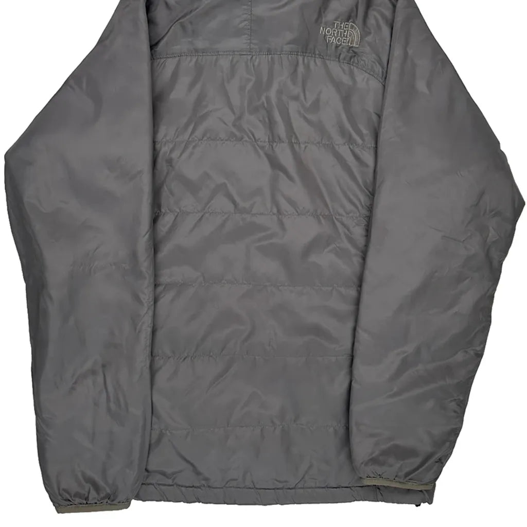 The North Face Jacket - Small Grey Polyester Refurbished - Thrifted (note: this is a term often used to describe second- refurbished available on Cerqular