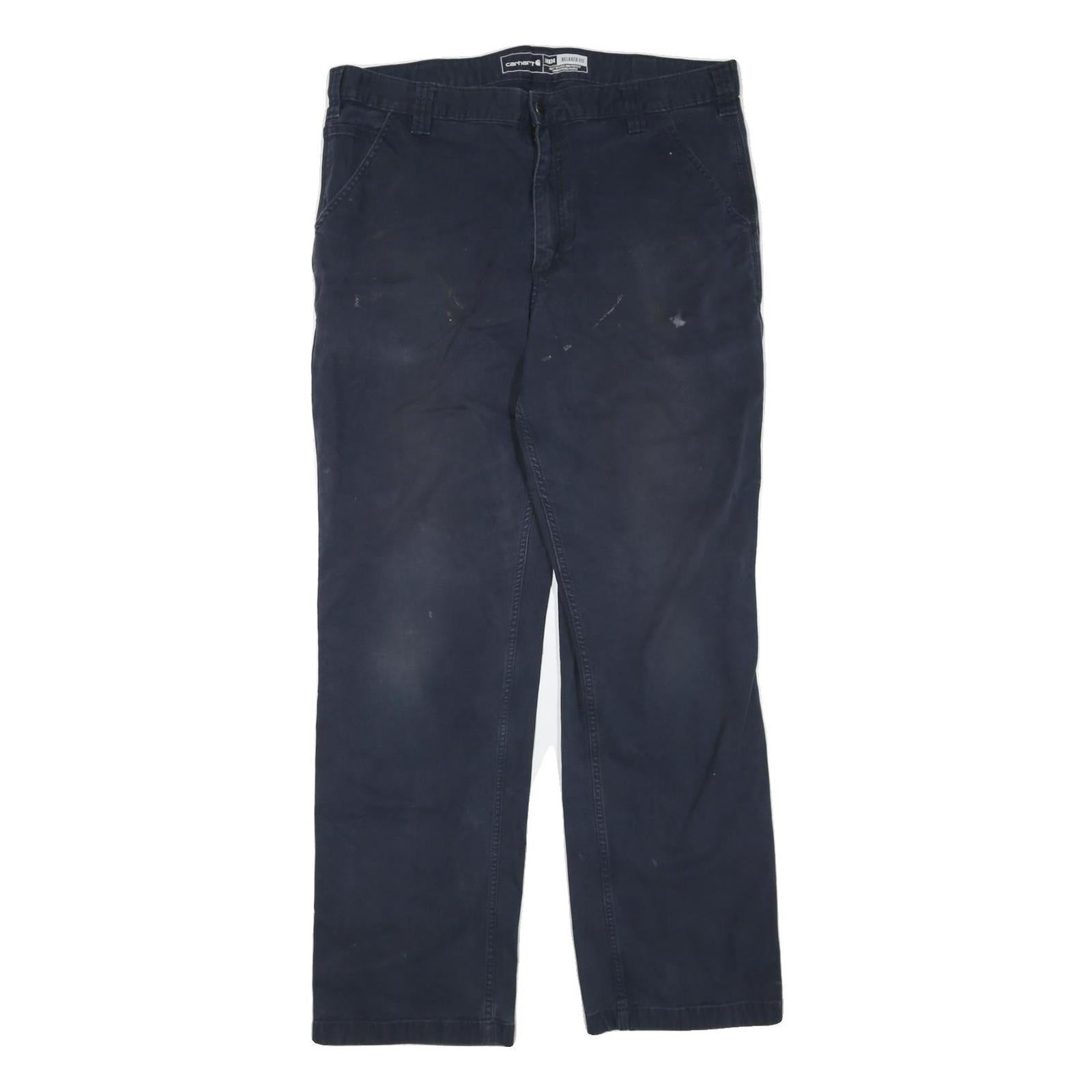 Buy CARHARTT Mens Cotton Blend Navy Regular Straight Trousers W38 L31 Workwear Zip Refurbished - $40.29 CARHARTT Mens Cotton Blend Navy Regular Straight Trousers W38 L31 Workwear Zip Refurbished - N/A refurbished available on Cerqular