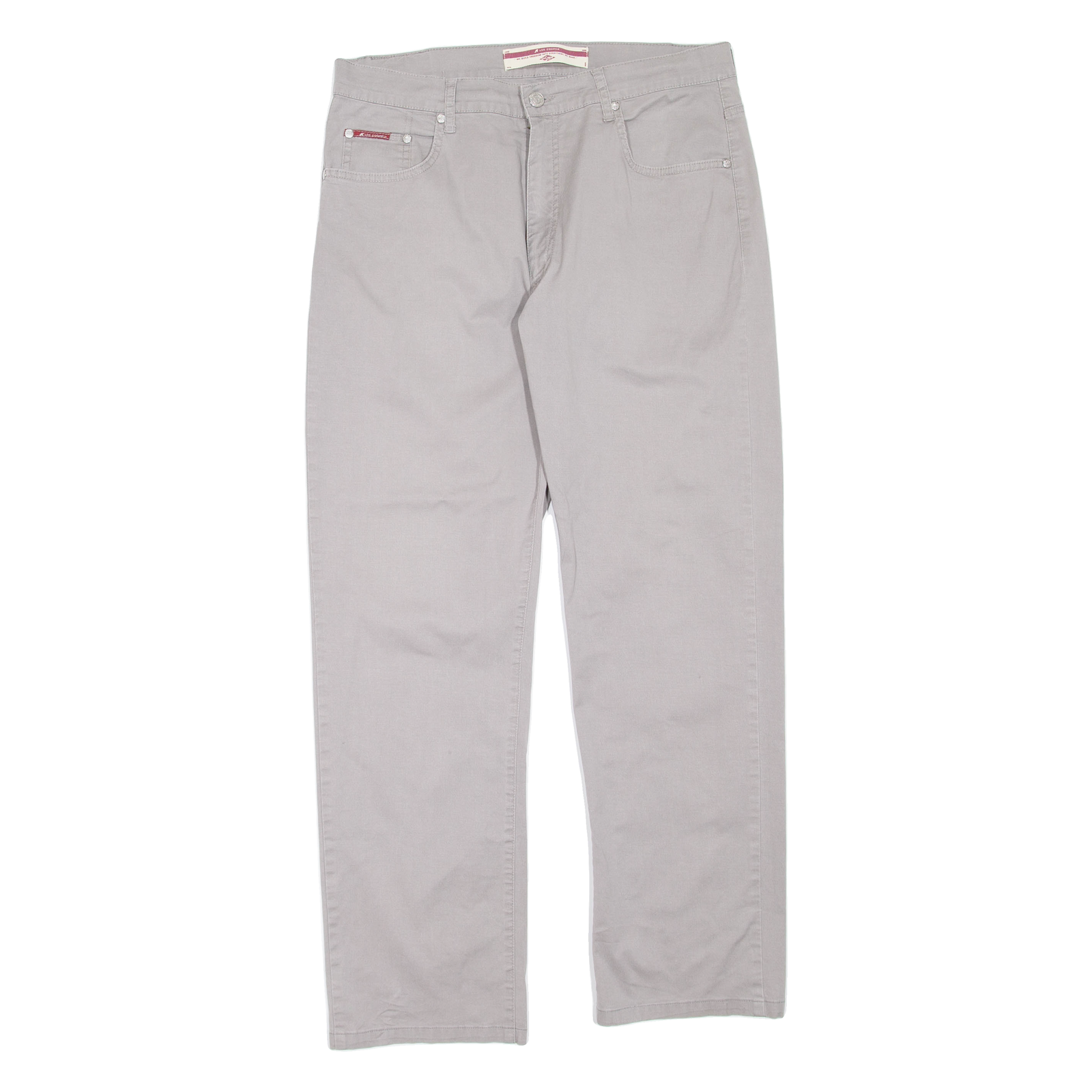 LEE COOPER Womens Trousers Grey Regular Straight W32 L30 Refurbished - N/A refurbished available on Cerqular
