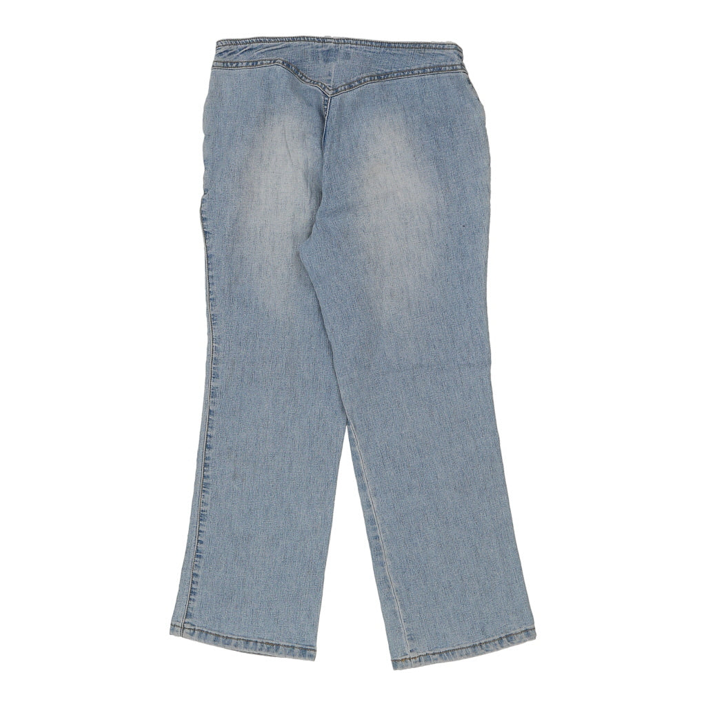 Zm Jeans - Medium Light Wash Cotton Refurbished - Thrifted (note: this is a term often used to describe second- refurbished available on Cerqular