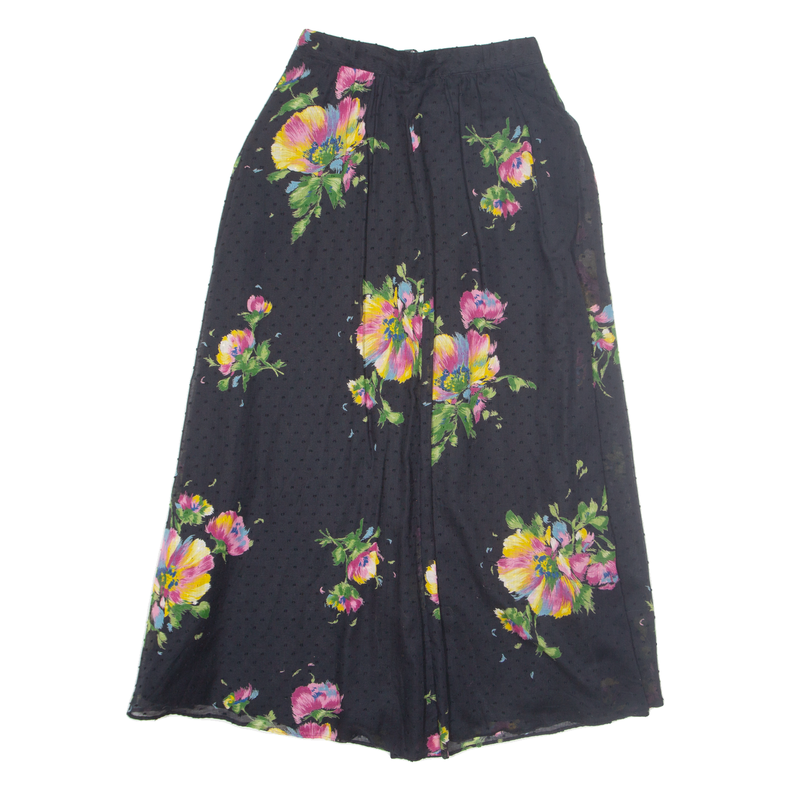 EUKONT Womens Maxi Skirt Black Long Floral M Refurbished - N/A refurbished available on Cerqular