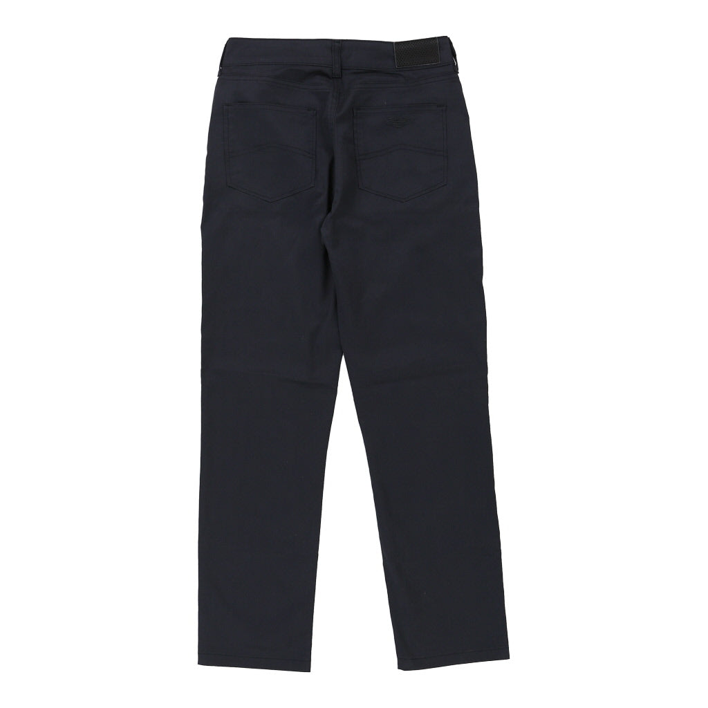 Buy Armani Jeans Trousers - 28W UK 8 Navy Cotton Refurbished - $48.90 Armani Jeans Trousers - 28W UK 8 Navy Cotton Refurbished - Thrifted (note: this is a term often used to describe second- refurbished available on Cerqular