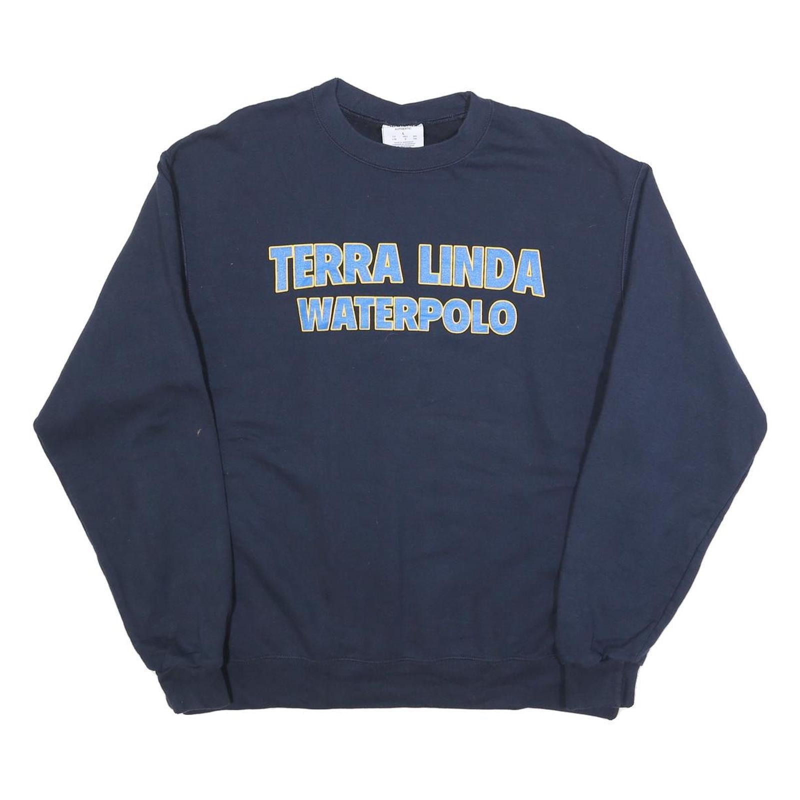 Buy CHAMPION Mens Navy Terra Linda Waterpolo Crew Neck L Cotton Blend Sweatshirt Refurbished - $29.89 CHAMPION Mens Navy Terra Linda Waterpolo Crew Neck L Cotton Blend Sweatshirt Refurbished - N/A refurbished available on Cerqular