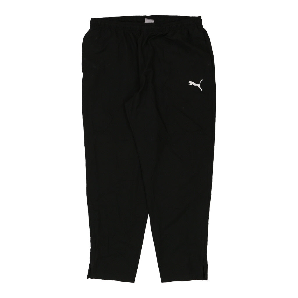 Puma Tracksuit - XL Black Polyester Refurbished - Thrifted (note: this is a term often used to describe second- refurbished available on Cerqular