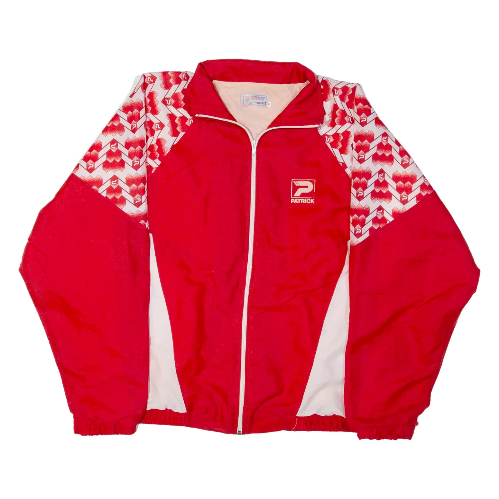 PATRICK Mens Shell Jacket Red 90s XL Refurbished - Go Thrift (This is a lesser known brand, but it is a thr refurbished available on Cerqular