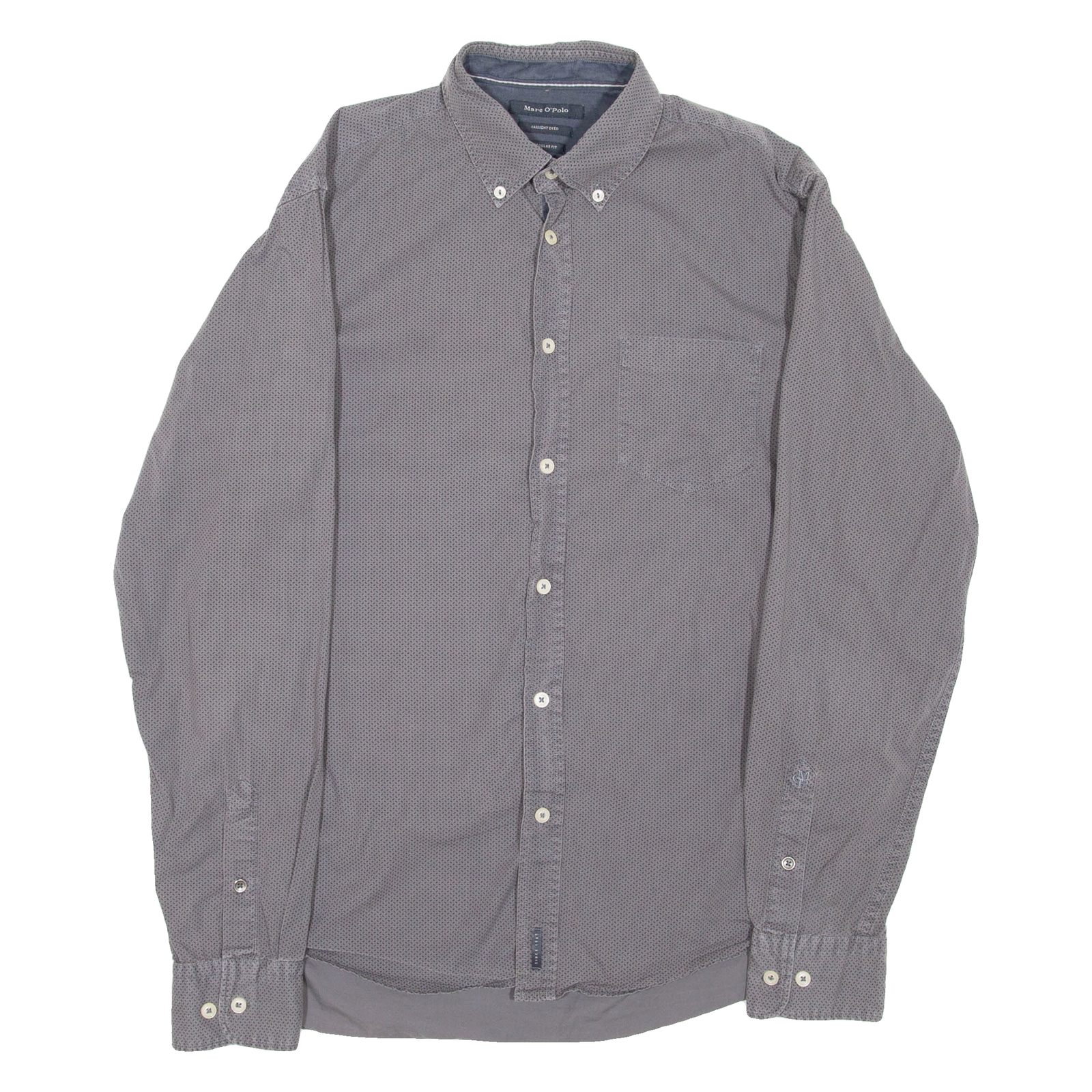 Buy MARC O'POLO Regular Fit Mens Shirt Grey Spotted Long Sleeve M Refurbished - $10.91 MARC O'POLO Regular Fit Mens Shirt Grey Spotted Long Sleeve M Refurbished - N/A refurbished available on Cerqular