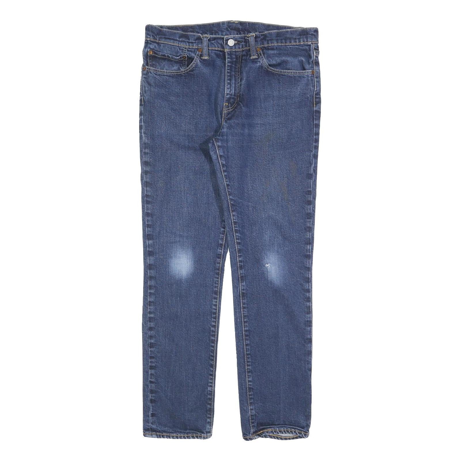LEVI'S 511 Slim Mens Jeans Blue Slim Straight Denim Medium W34 L32 Zip Cotton Refurbished - N/A refurbished available on Cerqular