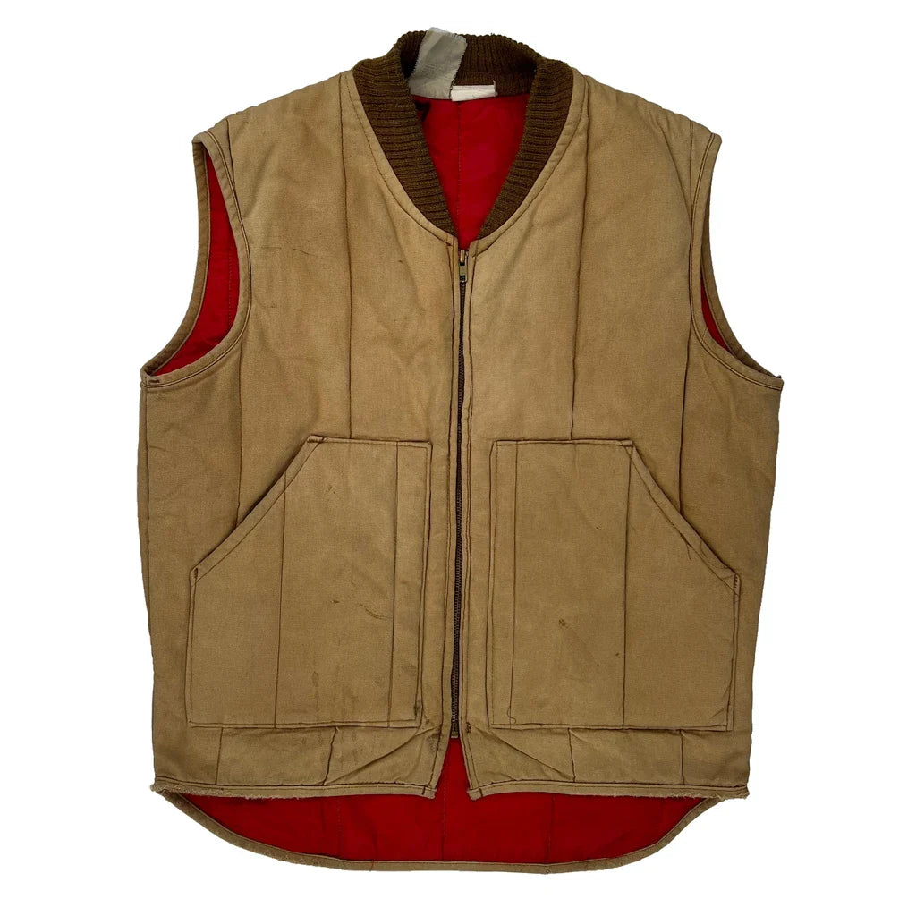 Unbranded Jacket - Large Red Cotton Refurbished - Thrifted (note: this is a term often used to describe second- refurbished available on Cerqular