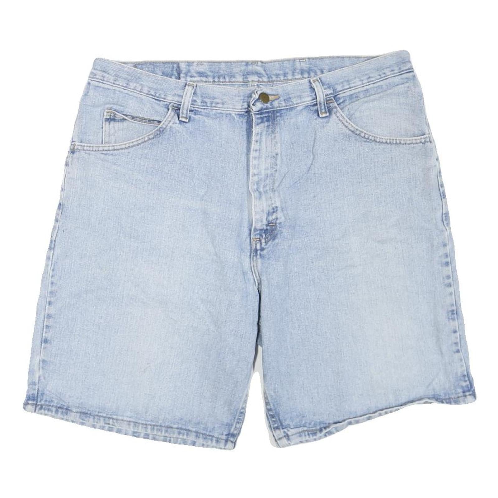 Buy WRANGLER Mens Shorts Blue Denim XL W38 Classic Casual Cotton Blend Refurbished - $22.09 WRANGLER Mens Shorts Blue Denim XL W38 Classic Casual Cotton Blend Refurbished - N/A refurbished available on Cerqular