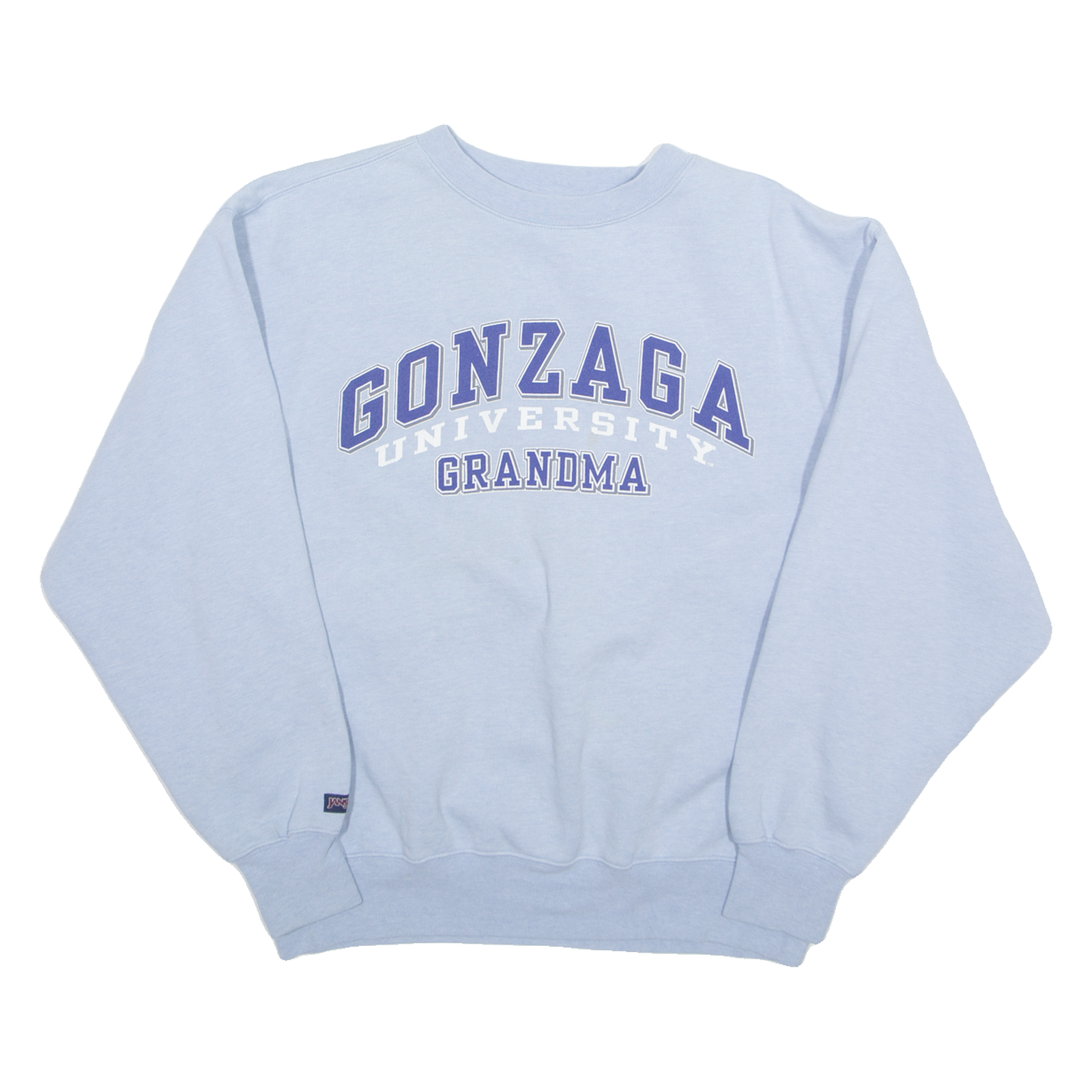 JANSPORT Gonzaga University Grandma Womens Sweatshirt Blue 90s USA M Refurbished - N/A refurbished available on Cerqular