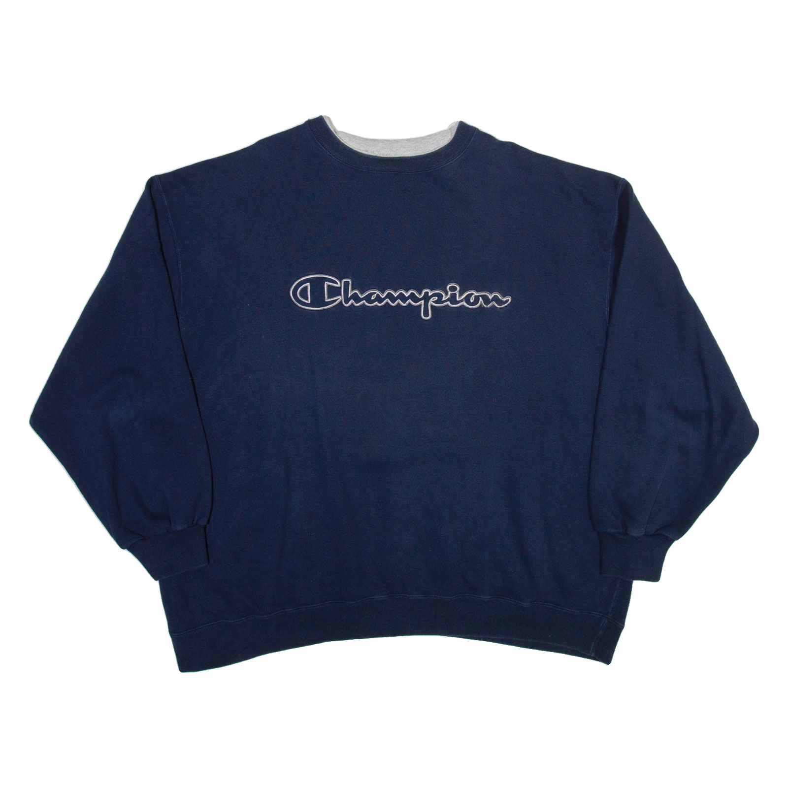 CHAMPION Mens Sweatshirt Blue 2XL Refurbished - N/A refurbished available on Cerqular