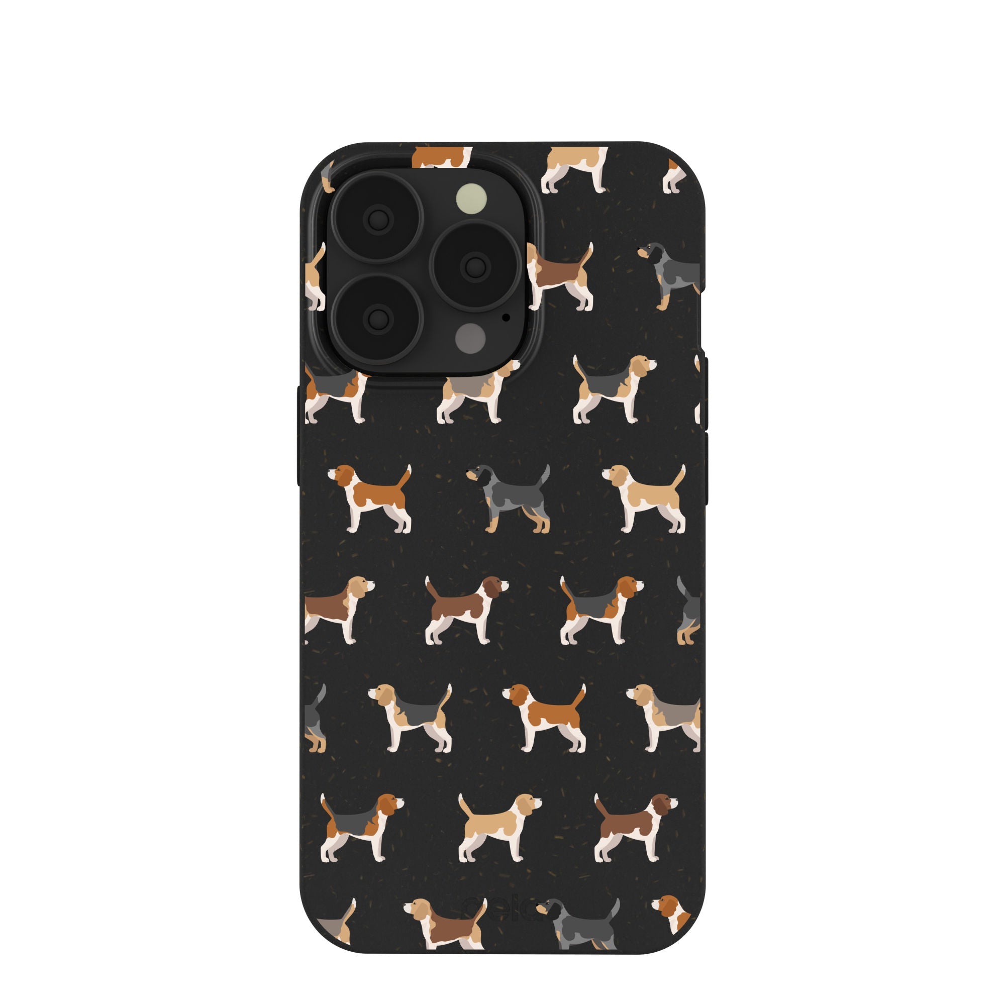 Black Beagle Buds iPhone 13 Pro Case Refurbished - Pela Case refurbished available on Cerqular