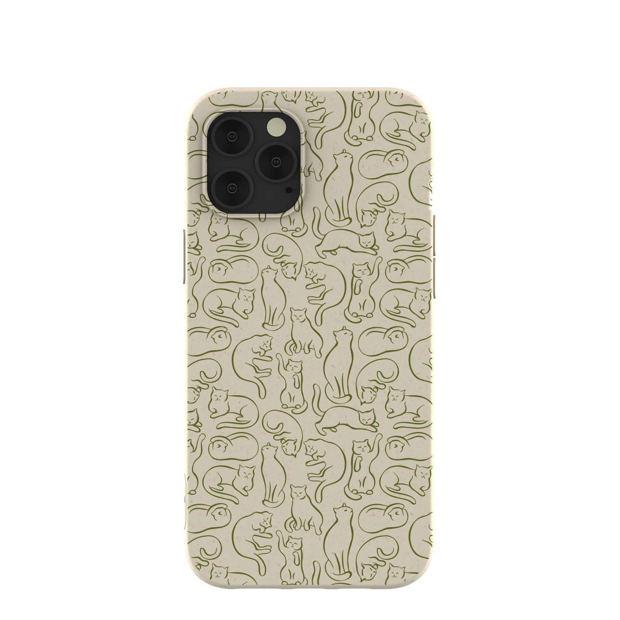 London Fog Say Meow iPhone 12 Pro Max Case Refurbished - Pela Case refurbished available on Cerqular
