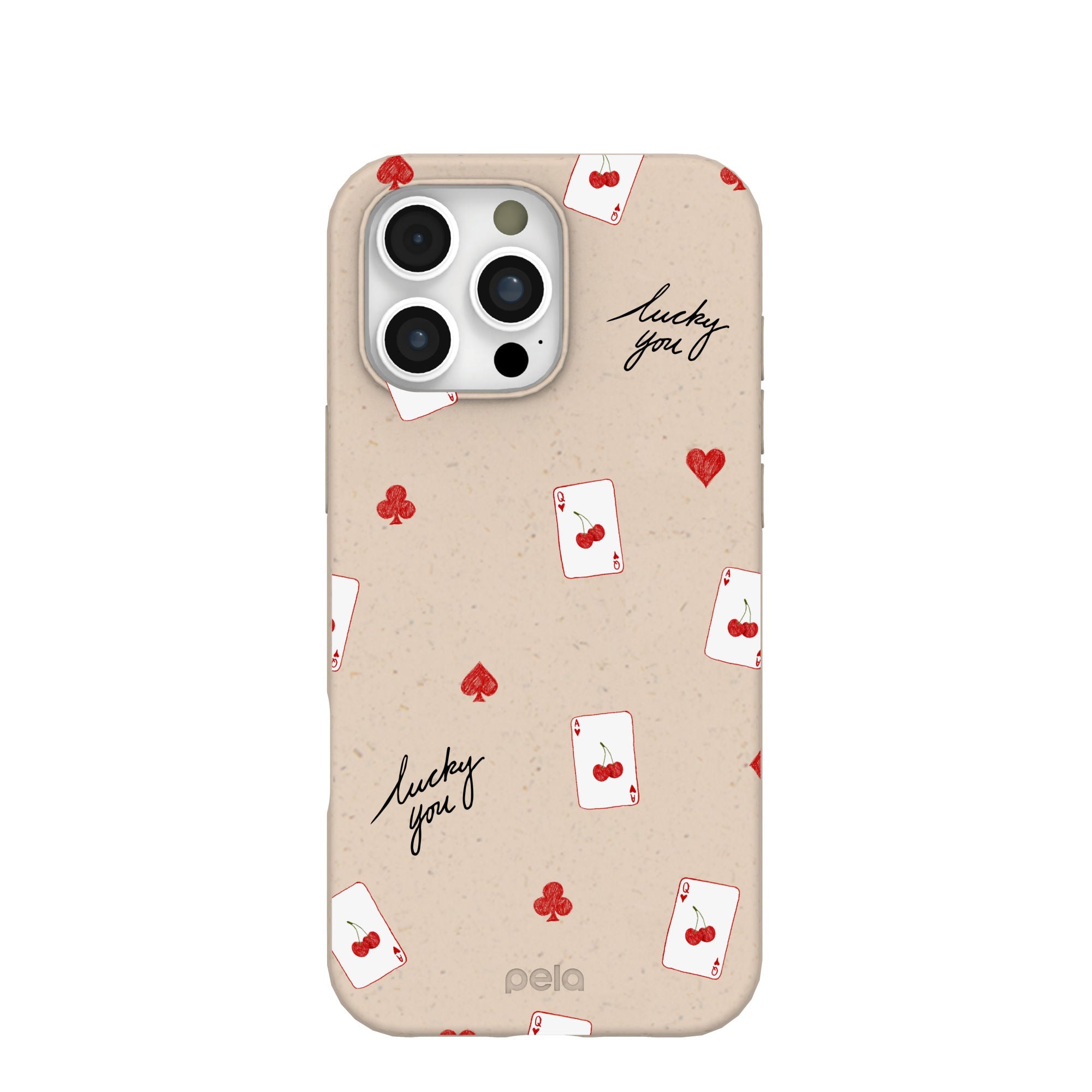 Seashell Lucky You iPhone 16 Pro Max Case Refurbished - Pela Case refurbished available on Cerqular