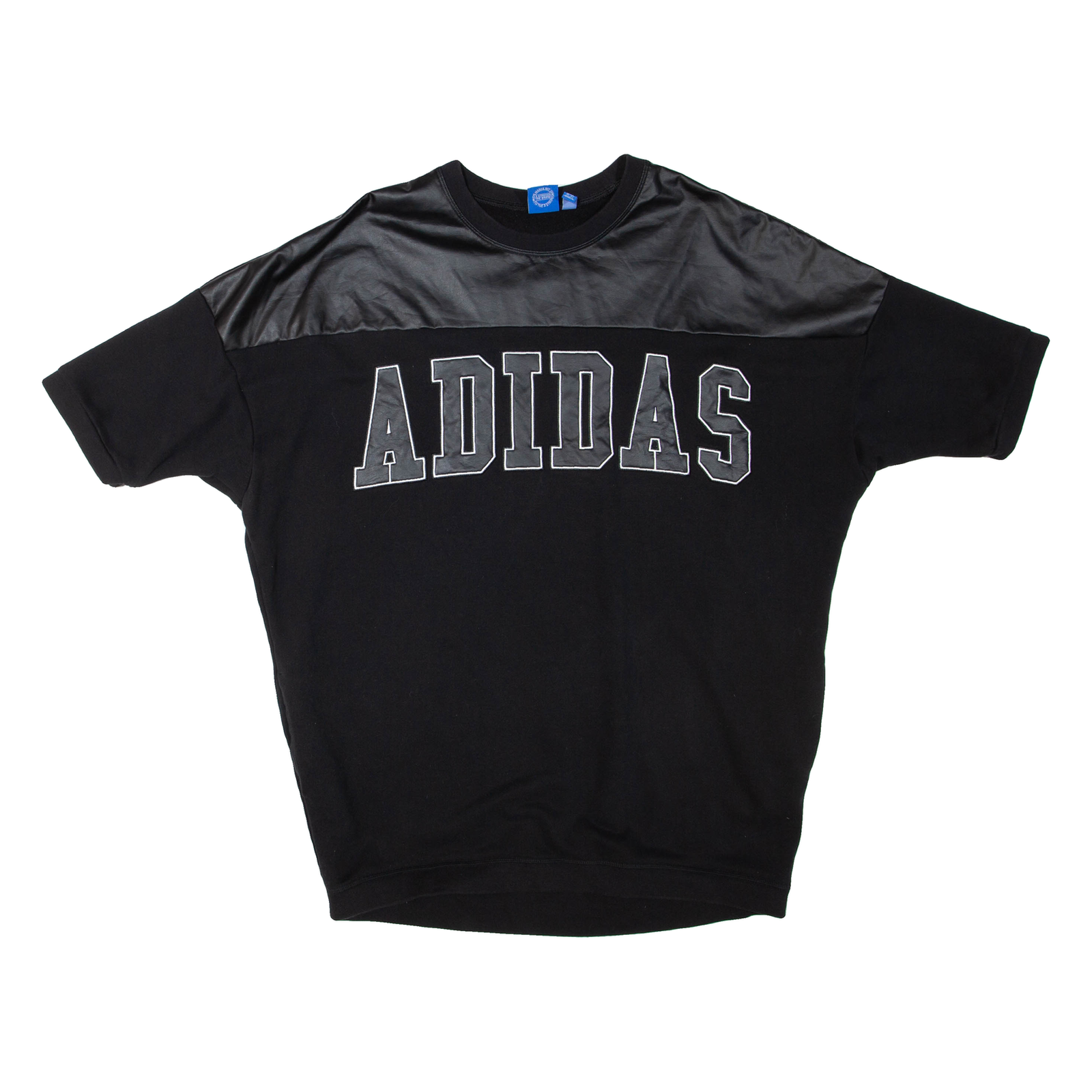 ADIDAS Short Sleeve Womens Sweatshirt Black Crew Neck UK 16 Refurbished - N/A refurbished available on Cerqular