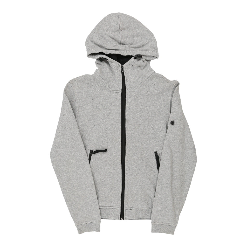 Age 10 Autumn / Winter 2016 Stone Island Hoodie - Small Grey Cotton | Size: small Refurbished - N/A (Preloved Designer is not a specific brand, it refurbished available on Cerqular