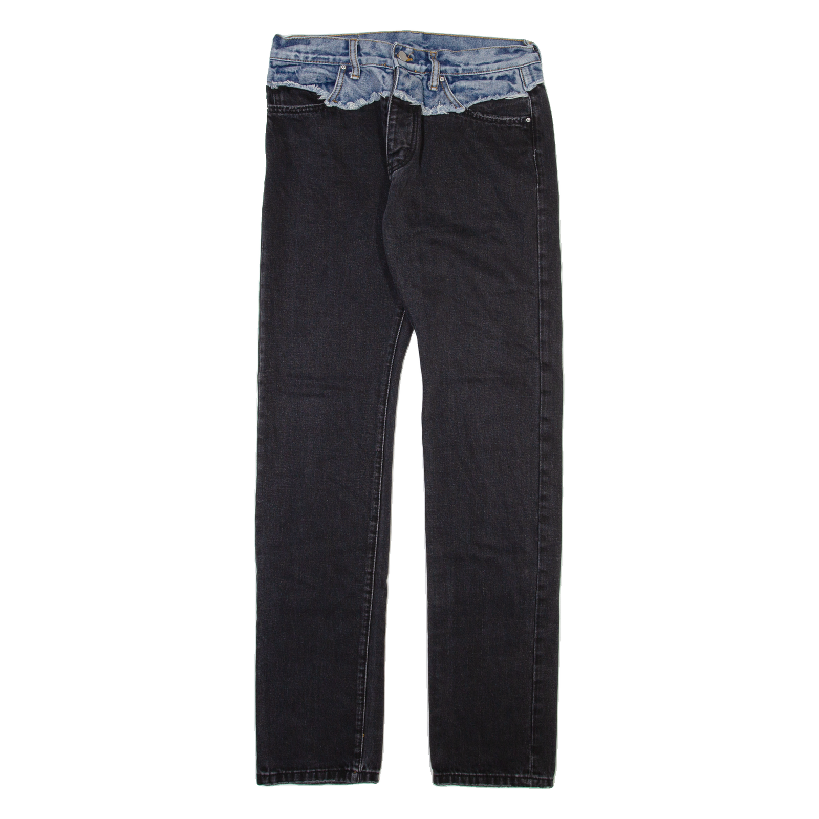 MNMI Mens Jeans Blue Slim Straight W32 L35 Refurbished - N/A refurbished available on Cerqular