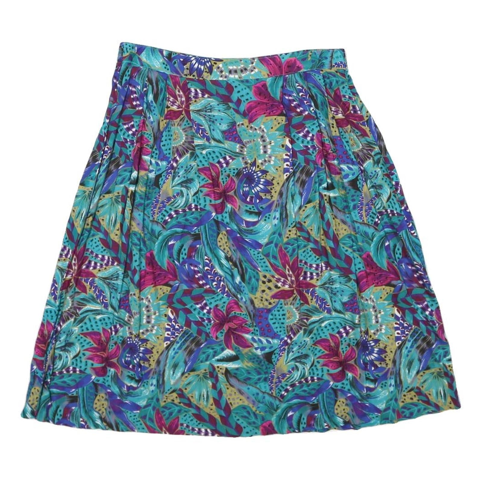 Buy SAG HARBOR Womens Blue Floral Pleated Midi Rayon Skirt L Summer Casual Refurbished - $19.49 SAG HARBOR Womens Blue Floral Pleated Midi Rayon Skirt L Summer Casual Refurbished - N/A refurbished available on Cerqular