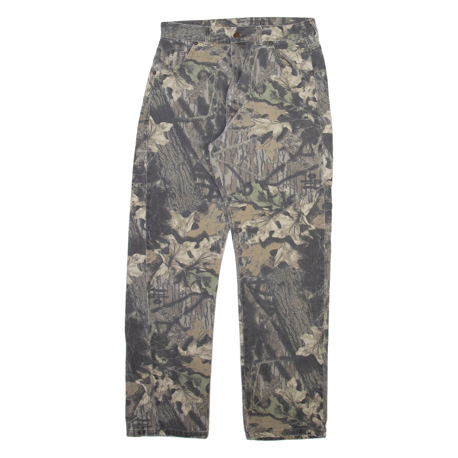 DUXBAK Forest Camo Mens Trousers Grey Regular Straight W30 L30 Refurbished - N/A refurbished available on Cerqular