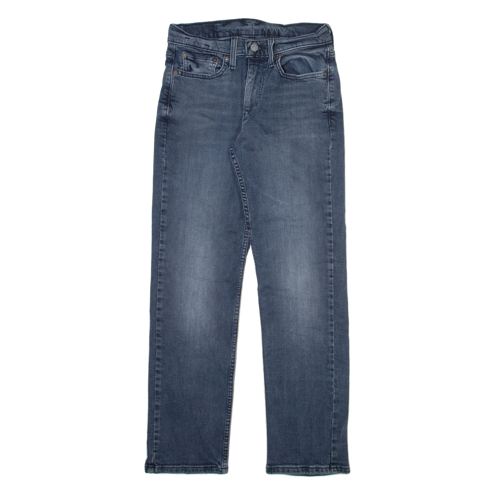 LEVI'S 514 Jeans Mens Blue Slim Straight Stone Wash W28 L30 Refurbished - N/A refurbished available on Cerqular
