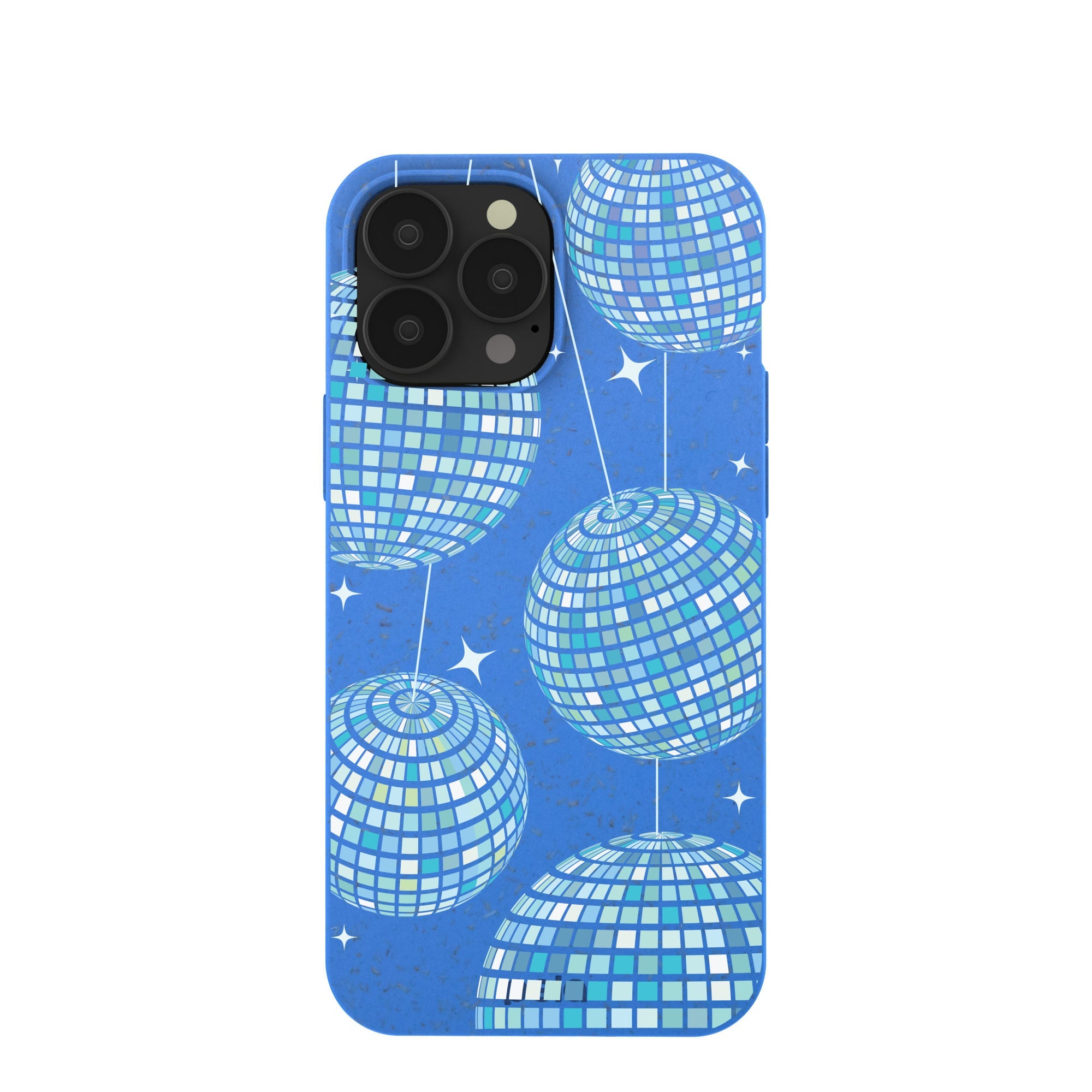 Electric Blue Blue Groove iPhone 13 Pro Max Case Refurbished - Pela Case refurbished available on Cerqular